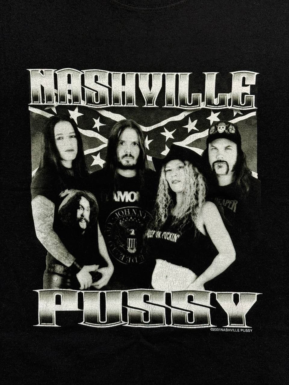 Band Tees Rare Vintage Nashville Pussy Rock Tee 2001 T Shirt Size US M / EU 48-50 / 2 - 4 Thumbnail