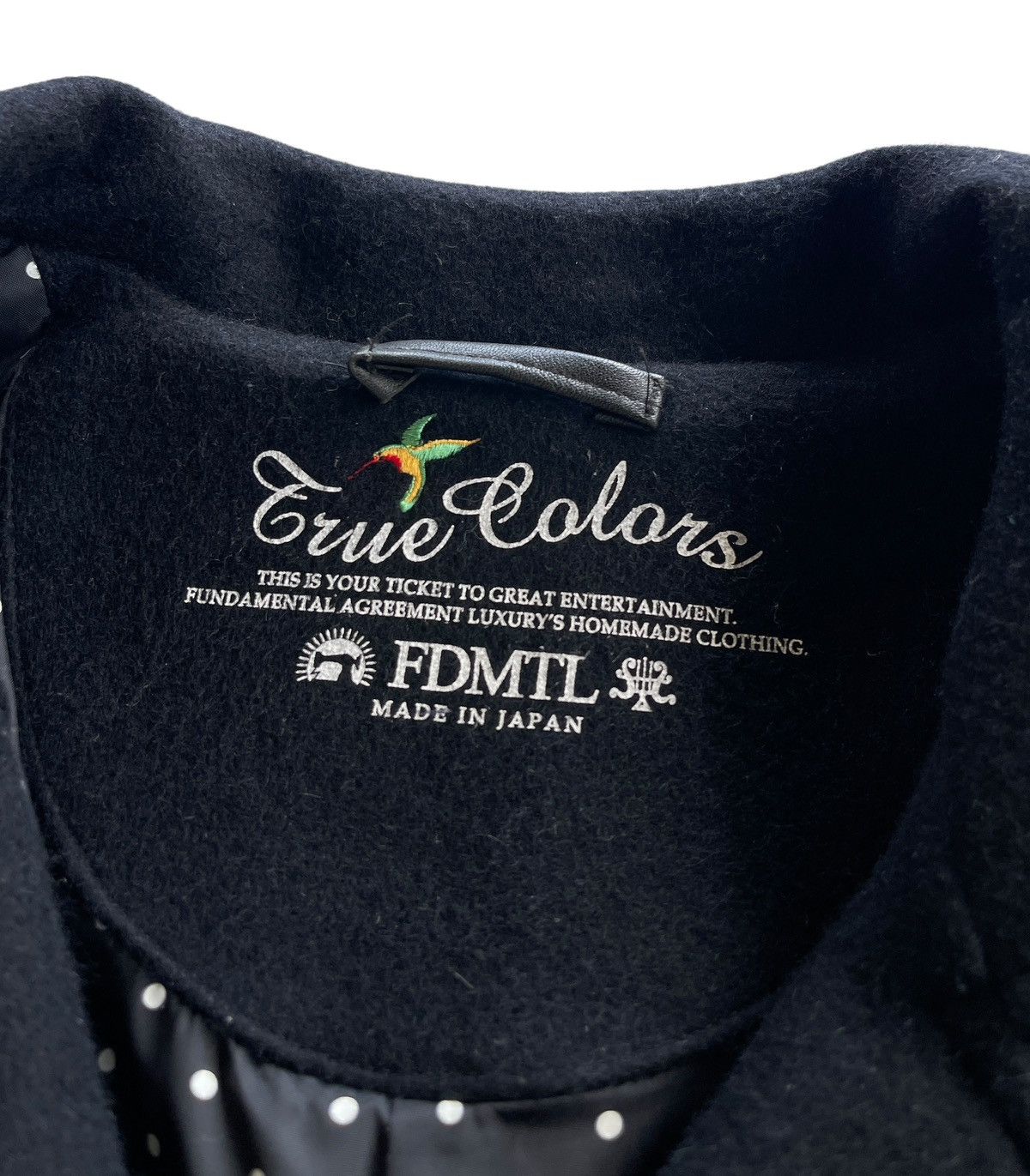 FDMTL FDMTL Wool Black Pea Jacket Size L / US 10 / IT 46 - 6 Thumbnail