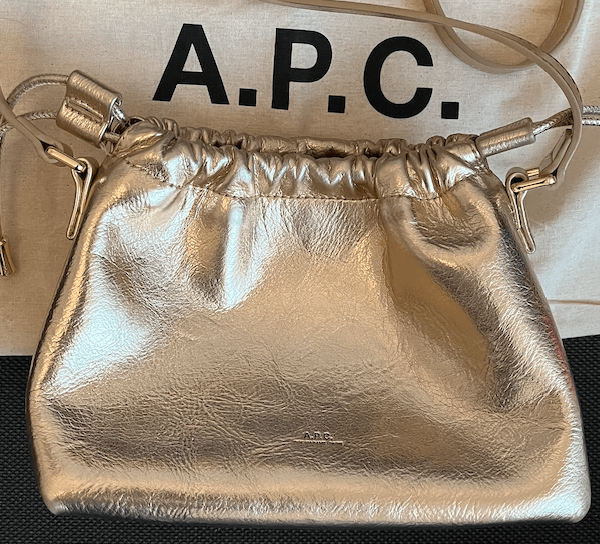 A.P.C. Gold A.P.C. Ninon Mini Bag Purse Sac Crossbody Shoulder Size ONE SIZE - 1 Thumbnail