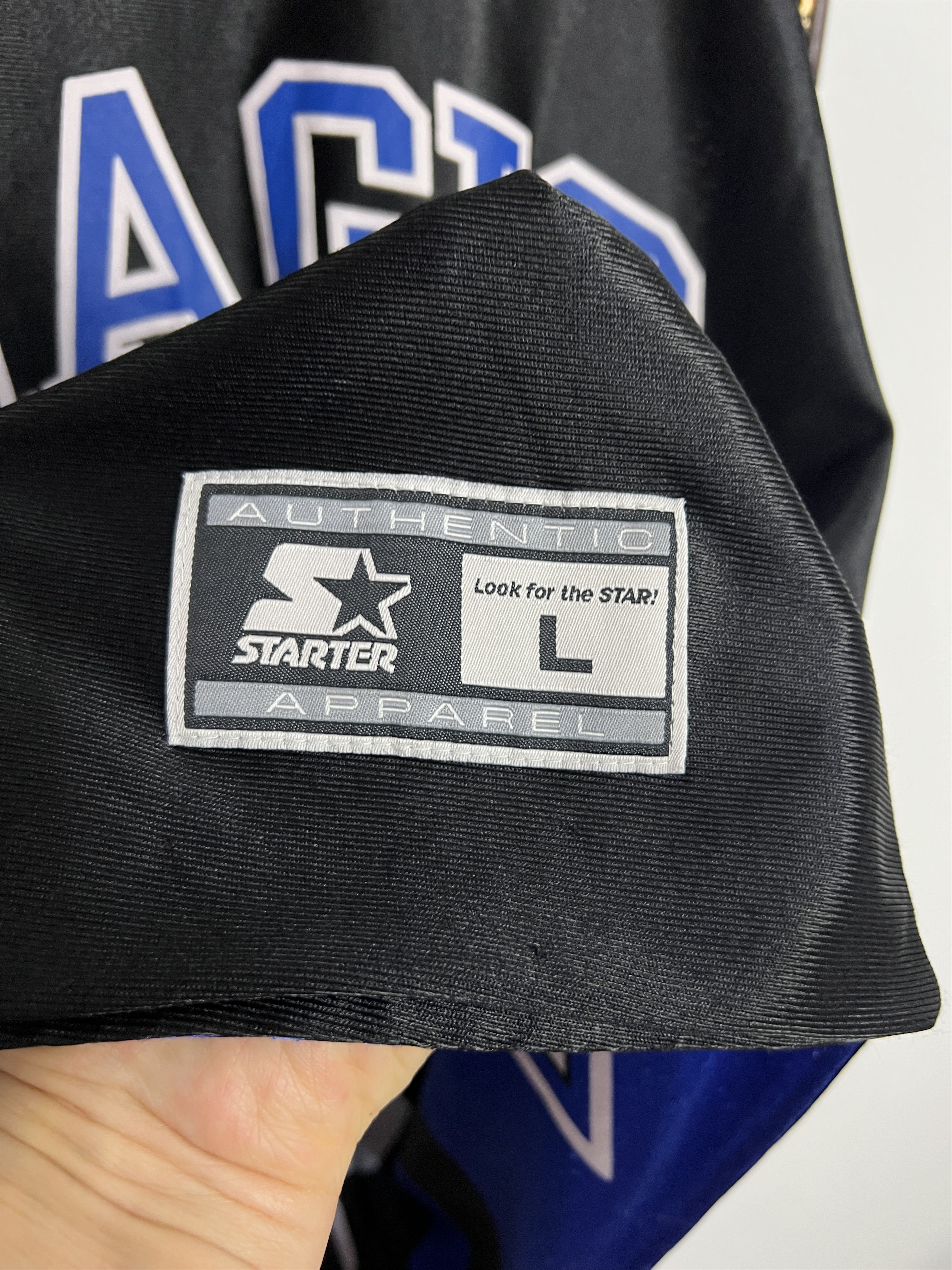 Starter Orlando Magic Double Sided NBA Jersey Warm Up Shooting Size US L / EU 52-54 / 3 - 8 Thumbnail