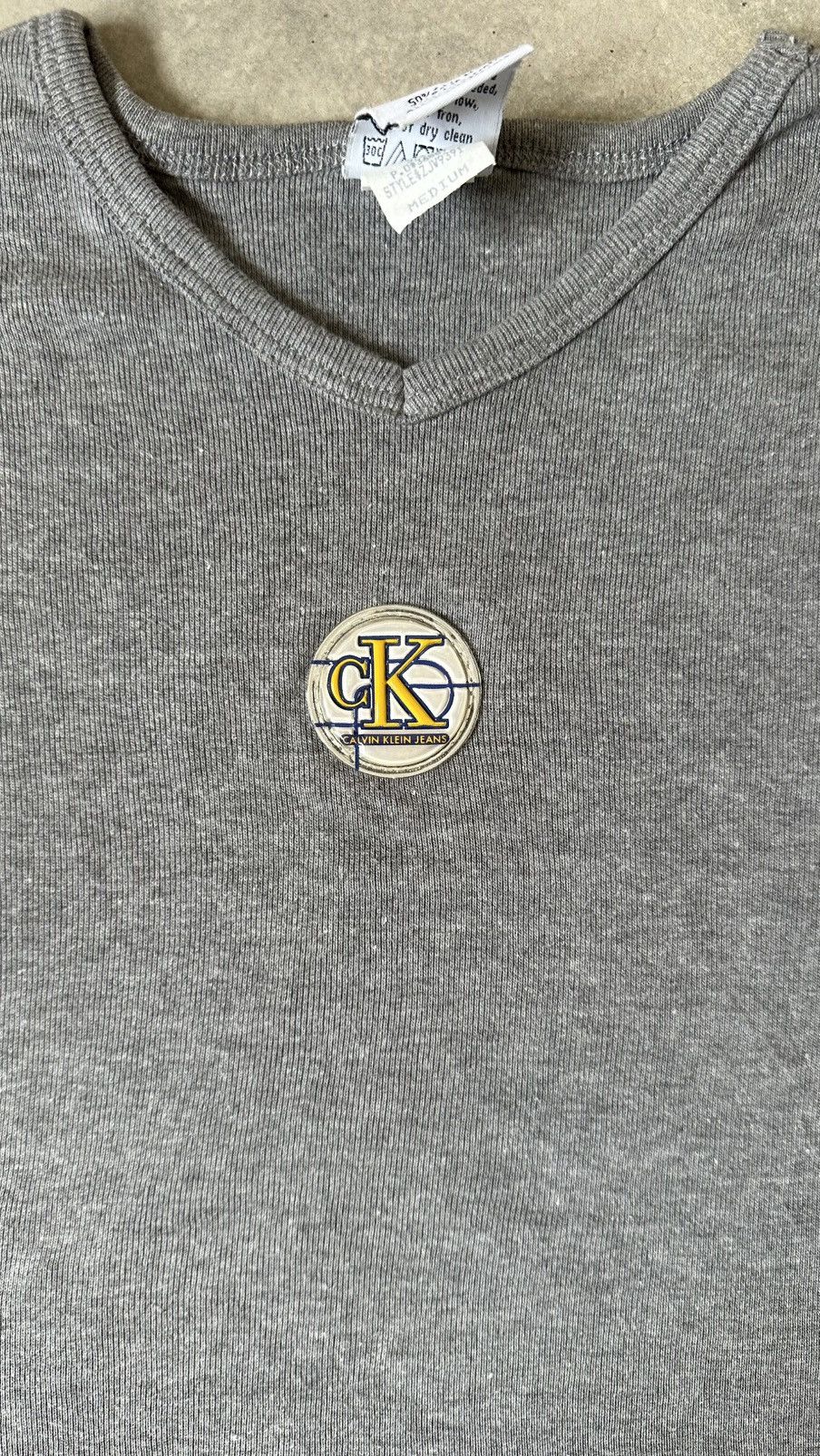 Calvin Klein VINTAGE CK CALVIN KLEIN TEE Size US S / EU 44-46 / 1 - 2 Thumbnail