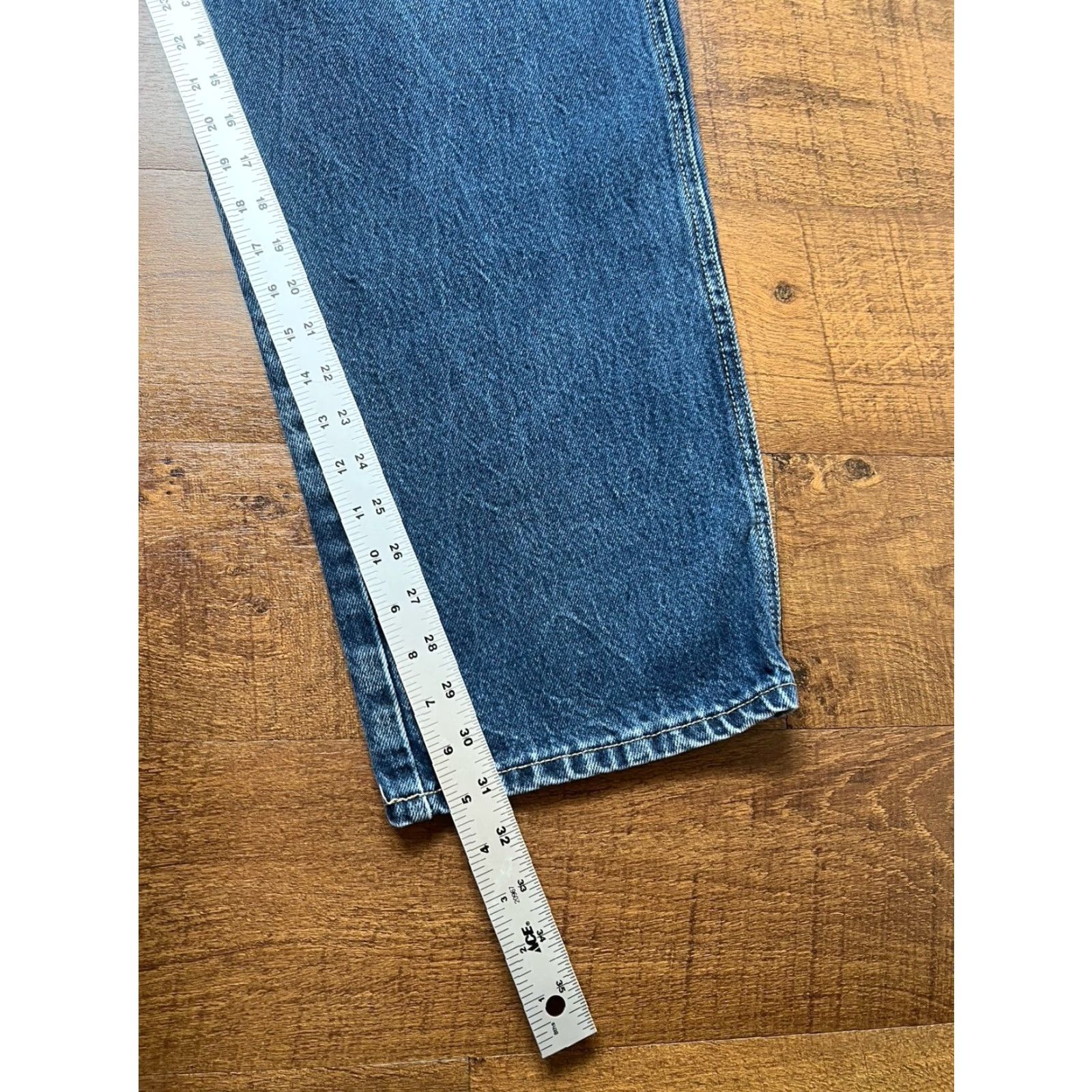 Sean John VINTAGE Sean John Jeans Baggy Wide-Leg 90s Hip Hop Grunge Men 34x31 Blue Cotton Logo Embroidered 5-Pocket United States Mens Size US 34 / EU 50 - 8 Thumbnail