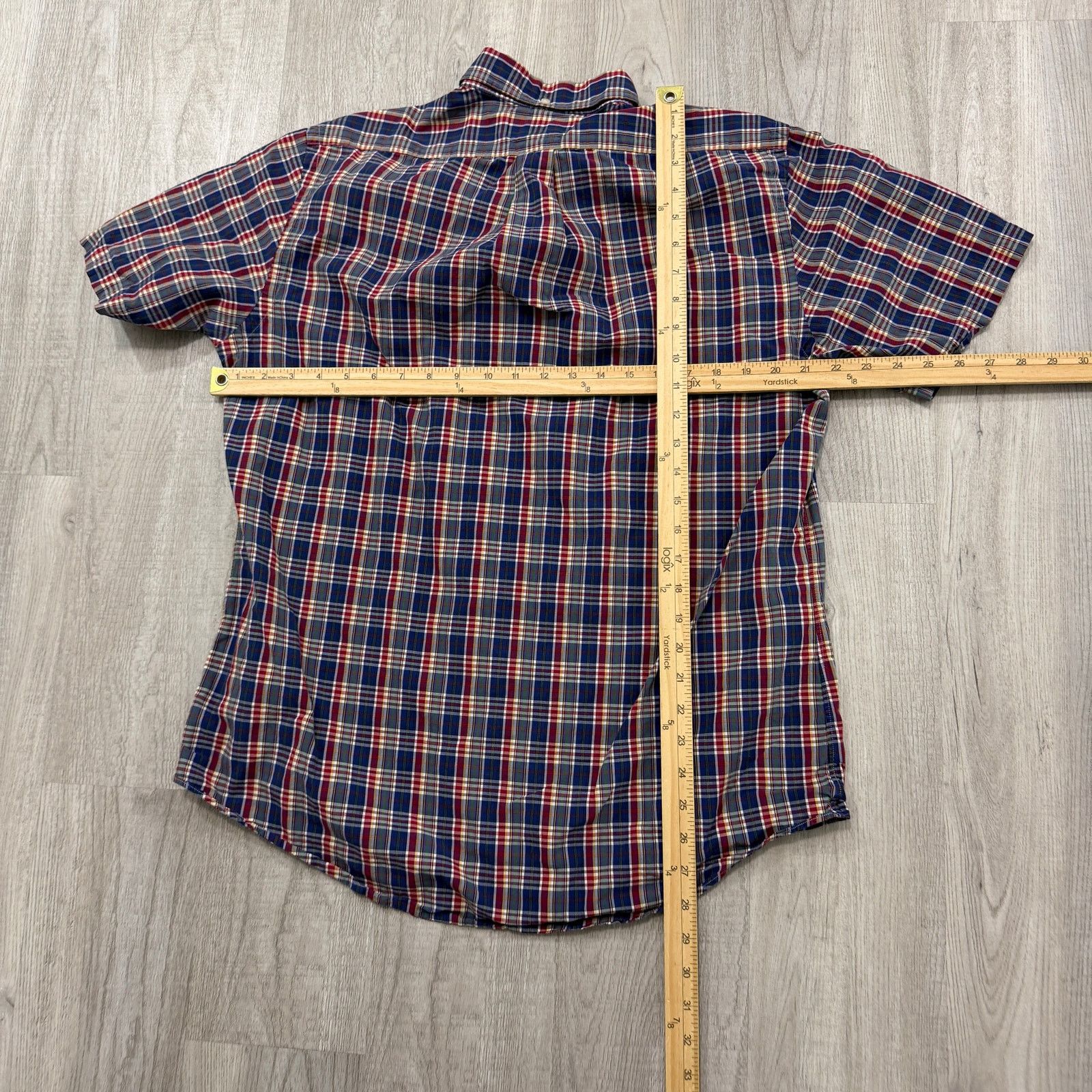 Polo Ralph Lauren Vintage Polo Ralph Lauren Custom Fit Short Sleeve Shirt Size US L / EU 52-54 / 3 - 7 Thumbnail