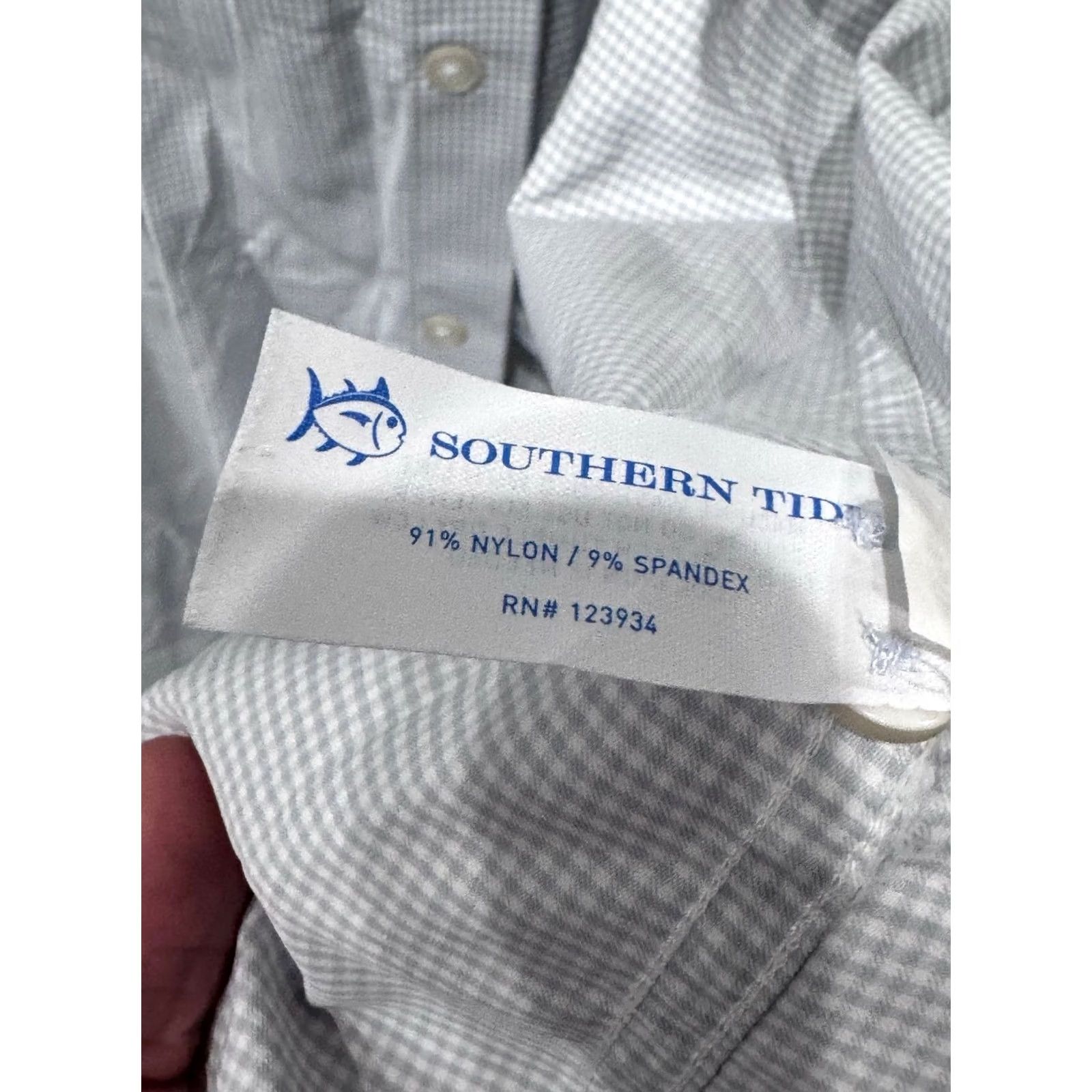 Southern Tide Southern Tide Baylor University LONG SLEEVE SHIRT XL Men Multicolor 17.5 x 35/36 Size US XL / EU 56 / 4 - 7 Thumbnail