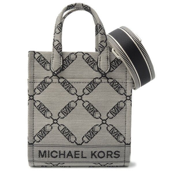 Michael Kors Michael Kors Gigi Cotton 2Way Bag Cotton Shoulder Bag 32F3S3Gc4J in Black, Women's
