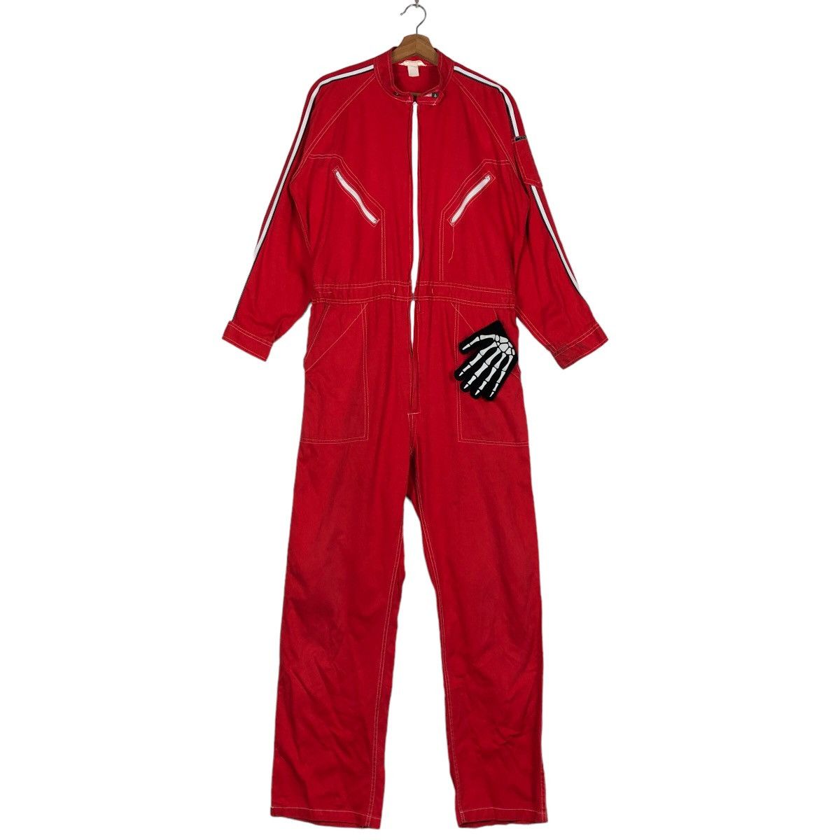 Japanese Brand 🔥90’s Vintage Coverall Racing Car Engineering Work Kbm Big Size US 36 / EU 52 - 2 Thumbnail