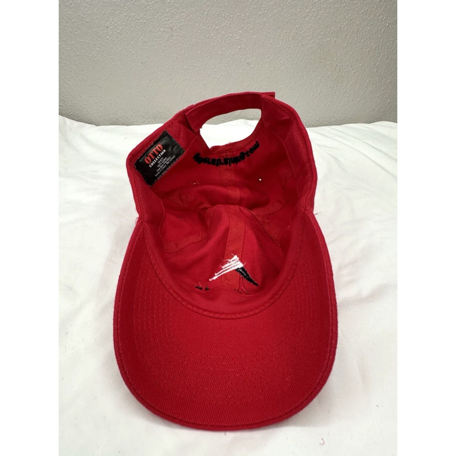 Vintage Otto Baseball Hat Mens One Size Red Panther A Training Embroidered Cap America Collection Size US 35 - 3 Thumbnail