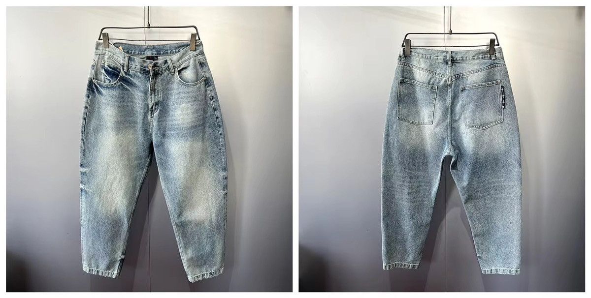 Jean × Vintage Distressed Baggy Casual Straight Vintage Retro Jeans y2k Size US 31 - 9 Thumbnail