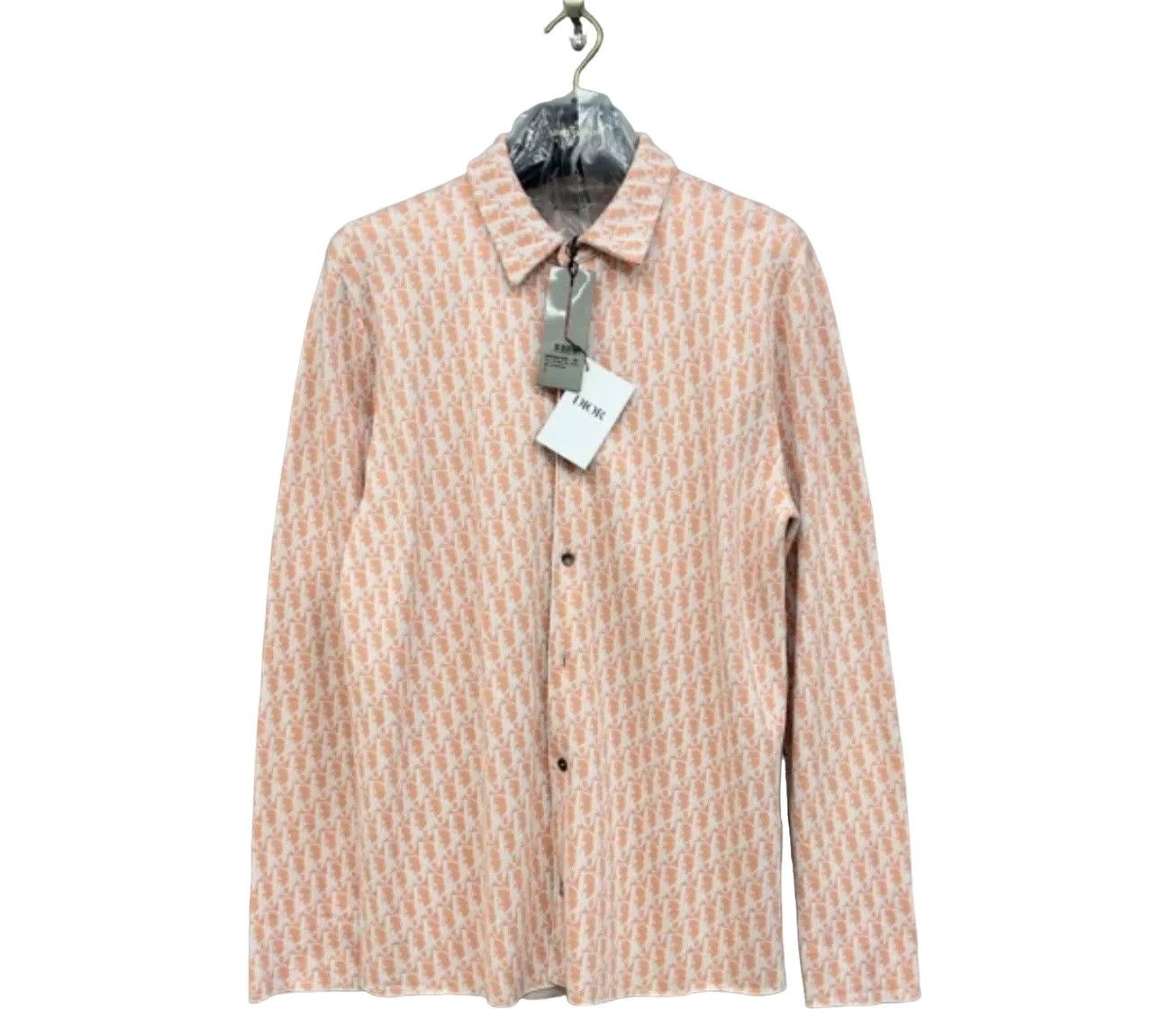 Dior Dior Oblique Knit Shirt Jacket Size L Size US L / EU 52-54 / 3 - 1 Thumbnail