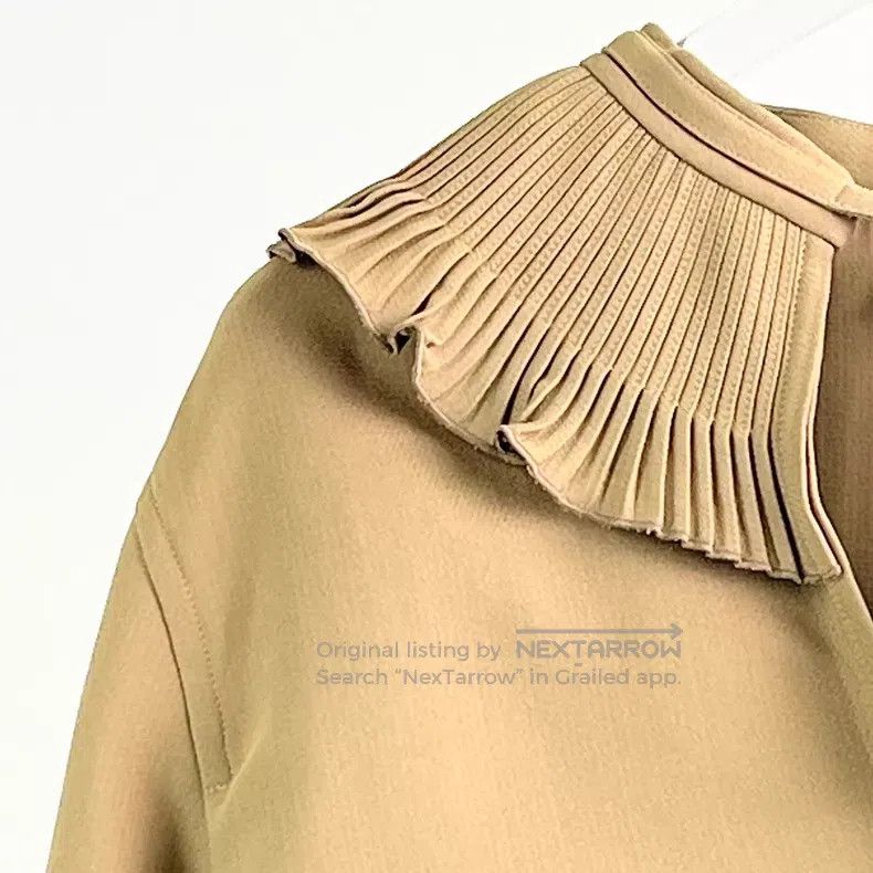 Hermes Hermes Brown Bellflower Collar Shirt Size S / US 4 / IT 40 - 3 Thumbnail