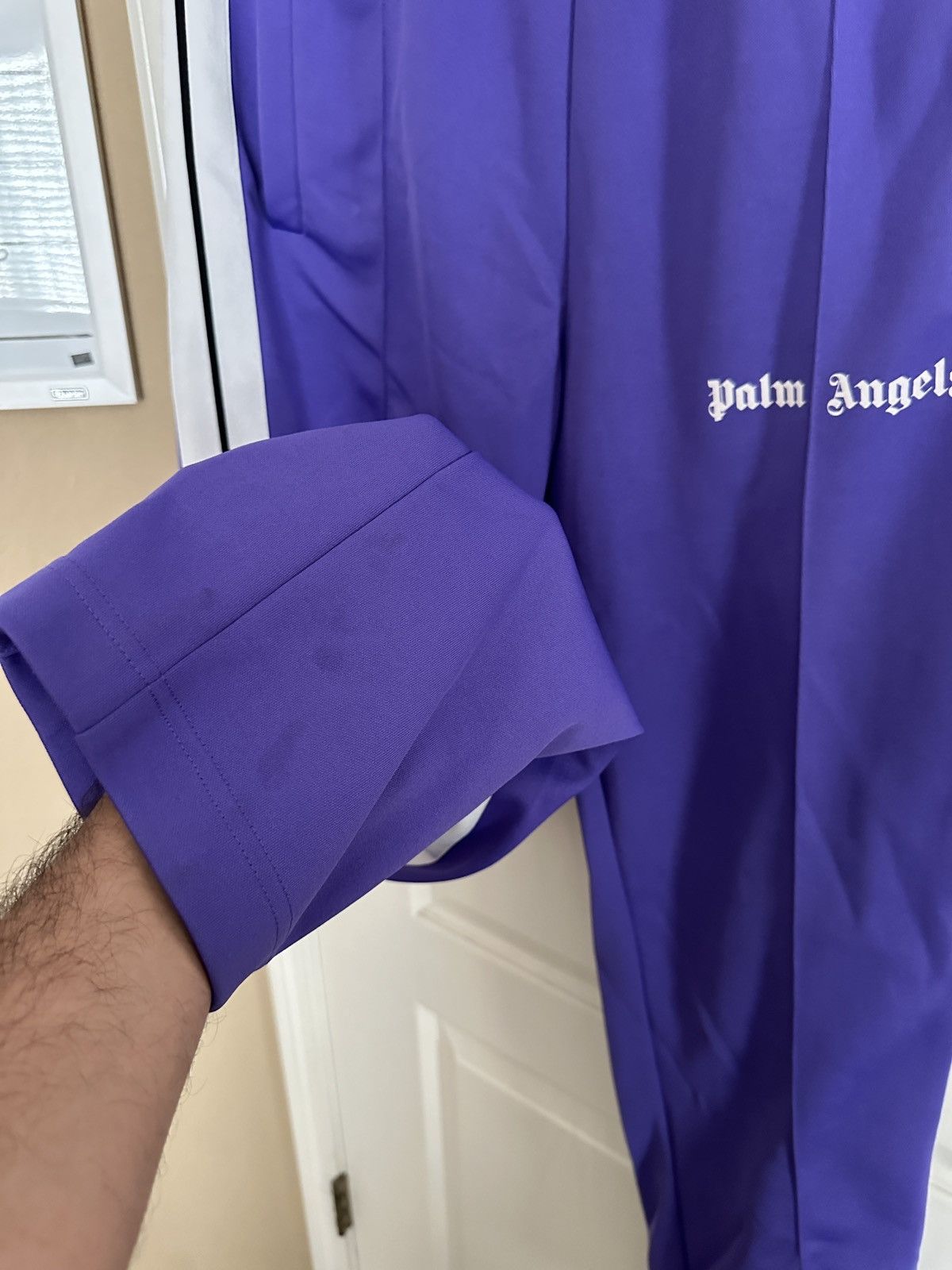 Palm Angels Palm Angels Purple Track Pants Large Size US 34 / EU 50 - 3 Thumbnail