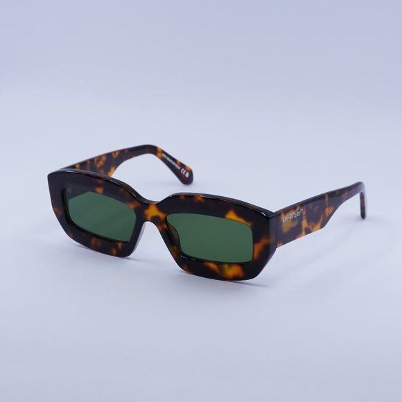 Off-White 🕶️New Off-White OERI138 CHARLOTTE 6055 Sunglasses - Havana Size ONE SIZE - 3 Thumbnail