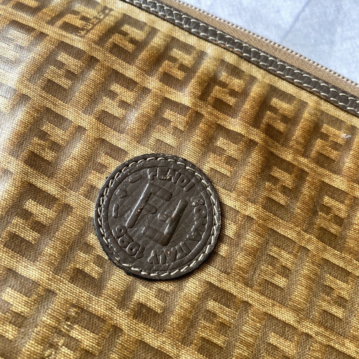 Fendi × Vintage vintage Fendi Monogram Shoulder Bag messenger 80s luxury Size ONE SIZE - 5 Thumbnail