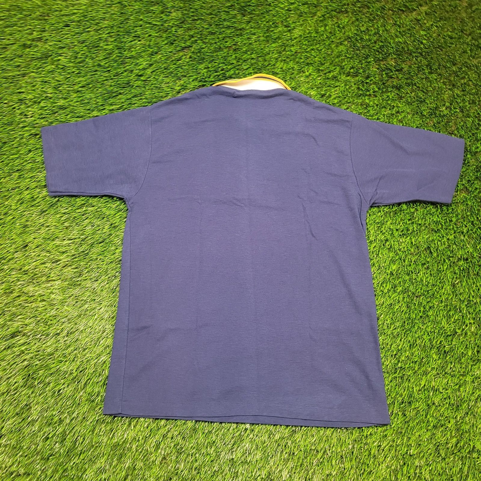 Vintage VTG 80s West Virginia WVU Mountaineers Polo Shirt Small USA Size US S / EU 44-46 / 1 - 5 Thumbnail