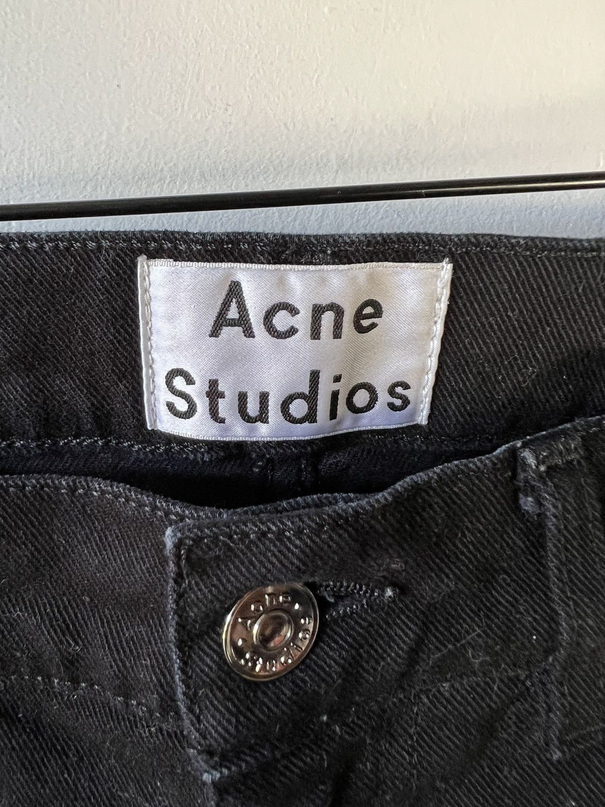 Acne Studios Acne studios ash black denim Size US 32 / EU 48 - 3 Thumbnail