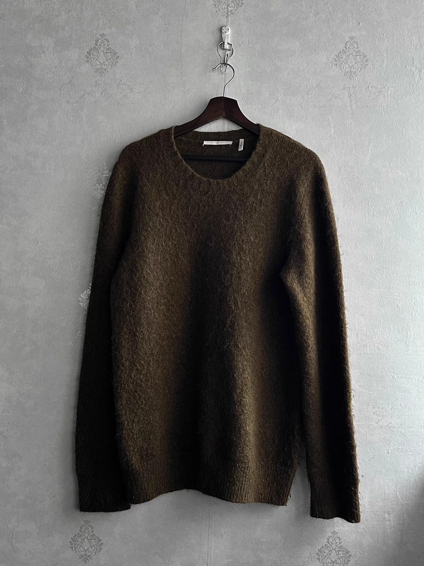 Helmut Lang Helmut Lang Olive Green Mohair Sweater Size S Size US S / EU 44-46 / 1 - 1 Thumbnail