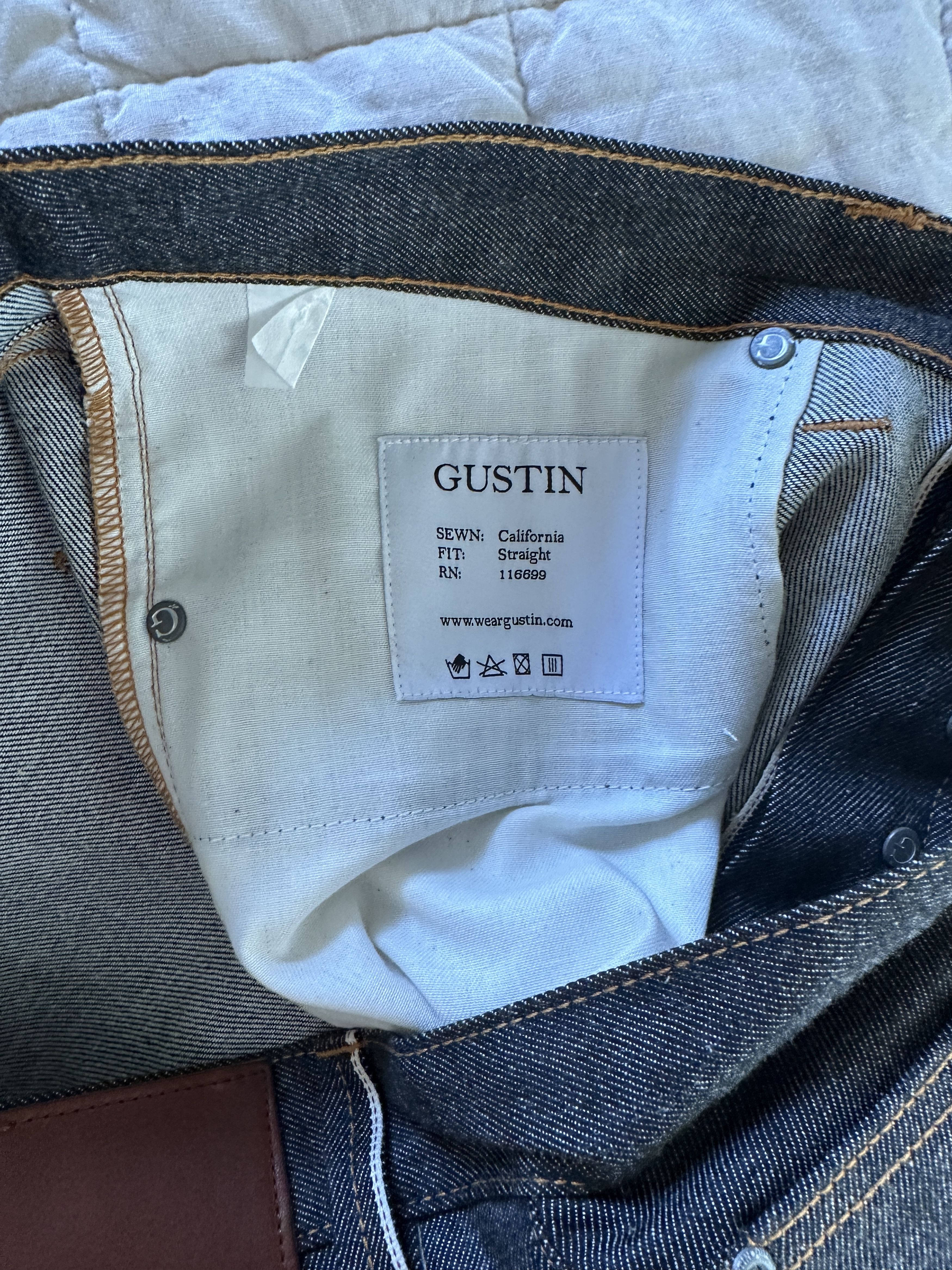 Gustin Italian Stretch Unworn Size US 37 - 5 Thumbnail