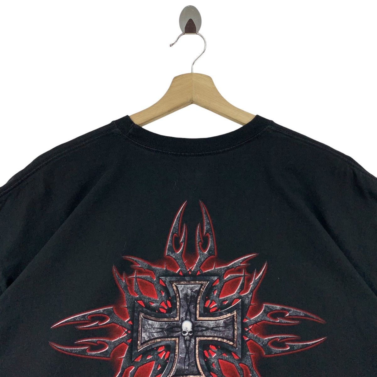 Other HELLANBACH INCOPORATED tribal design tee Size US XXL / EU 58 / 5 - 10 Thumbnail