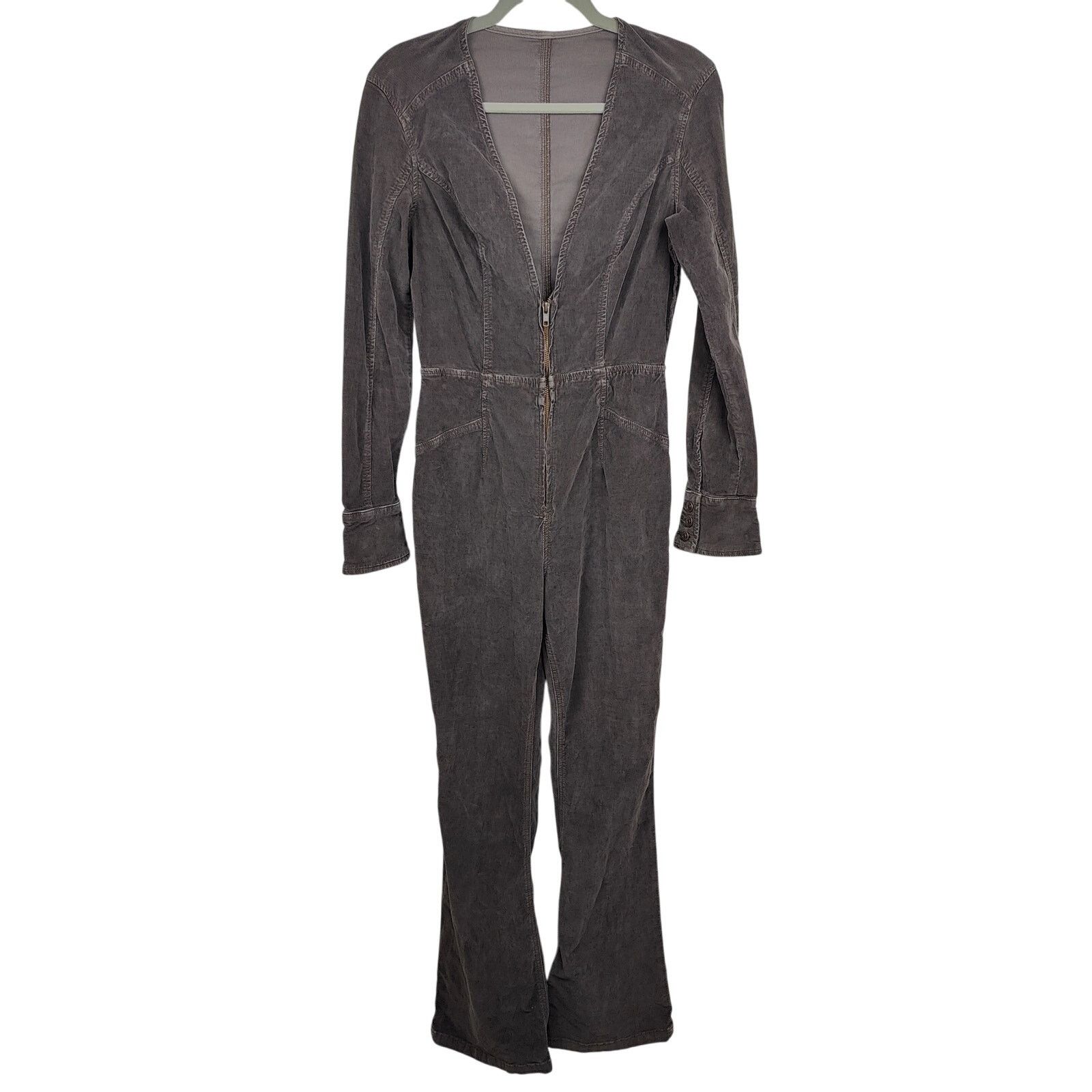 Free People Free People We The Free Jovi Corduroy Jumpsuit Womens Small Size 27" / US 4 / IT 40 - 1 Thumbnail