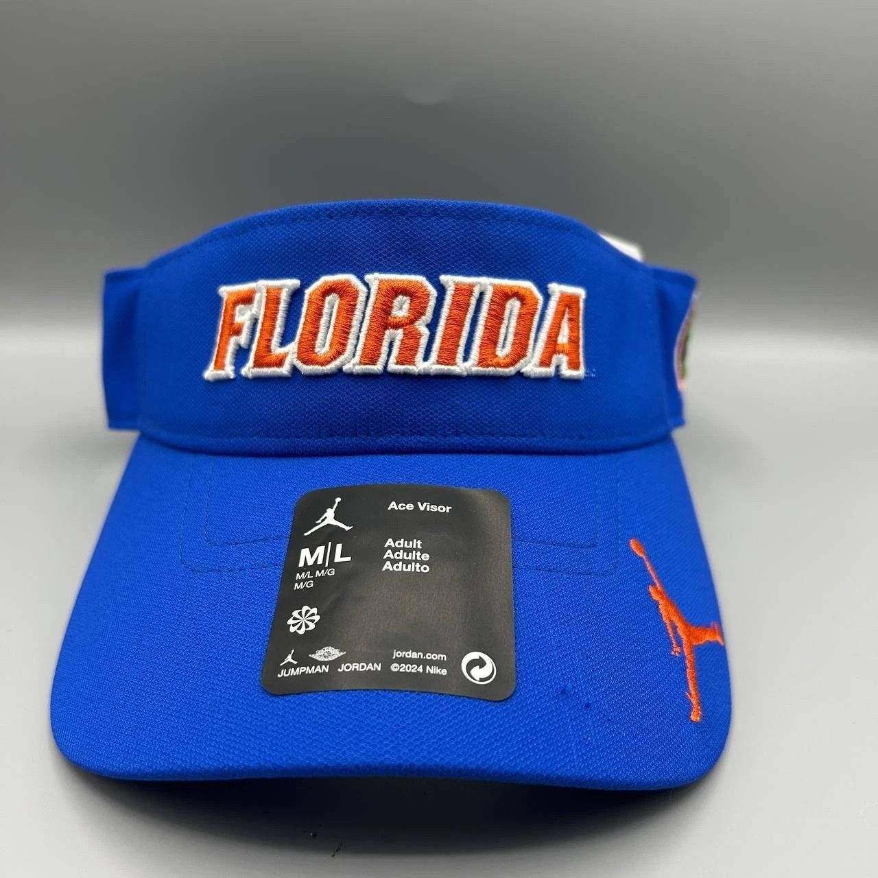 Jordan Brand Florida Gators x Air Jordan Ace Visor M-L Dri-Fit Strap Back Size ONE SIZE - 1 Thumbnail