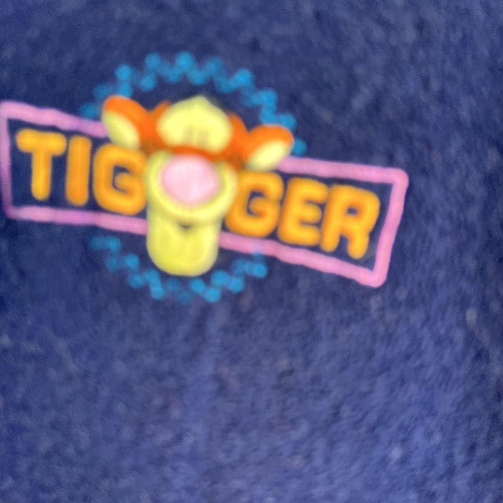 Disney Disney Pooh Tigger Fleece Pullover Sweatshirt Womens Adult Size L Blue Embroidered Size L / US 10 / IT 46 - 3 Thumbnail