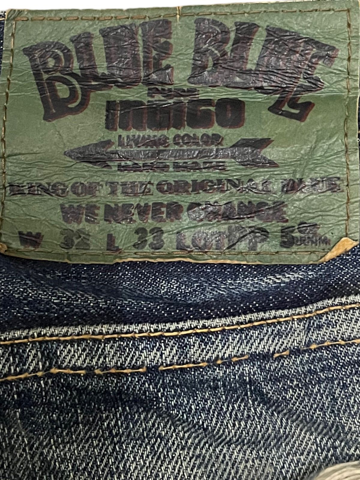 Blue Blue Japan Vintage Blue Blue Japan Selvedge 5oz Denim Size US 32 / EU 48 - 12 Thumbnail