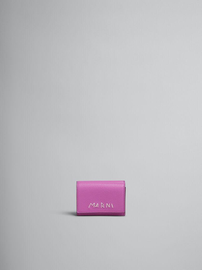 Marni o1f1d3z0725 Size: OS / Tri Fold Wallet in Purple Size ONE SIZE - 1 Thumbnail