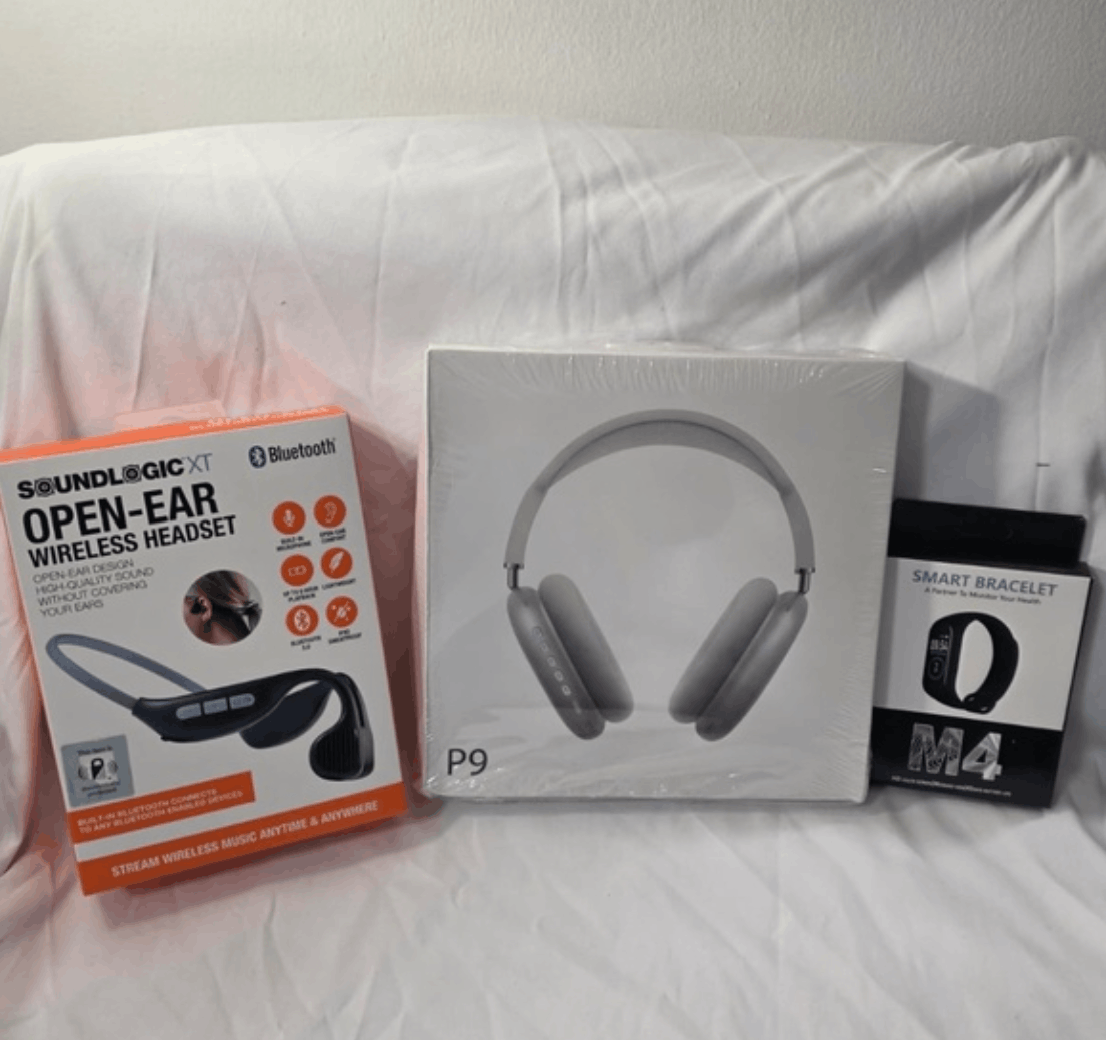 Other Bundle (GREY P9 Headphones+SoundLogic+M4 Smart ) Size ONE SIZE - 1 Preview