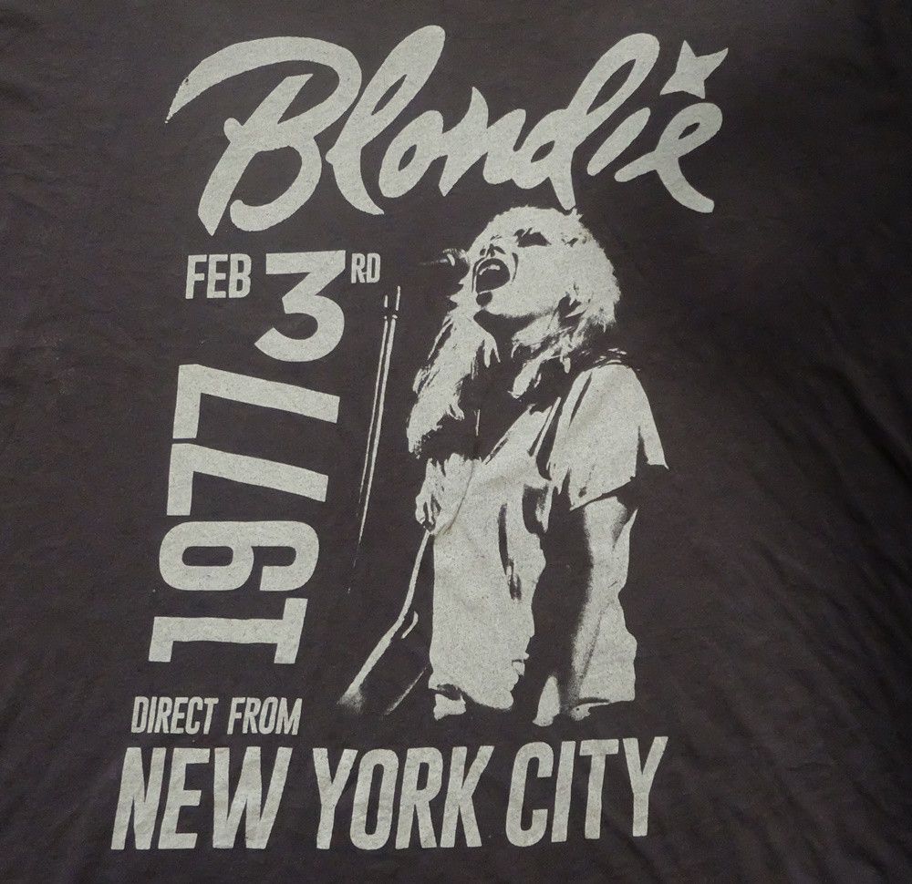Band Tees Blondie Band Shirt Size US XXL / EU 58 / 5 - 2 Thumbnail