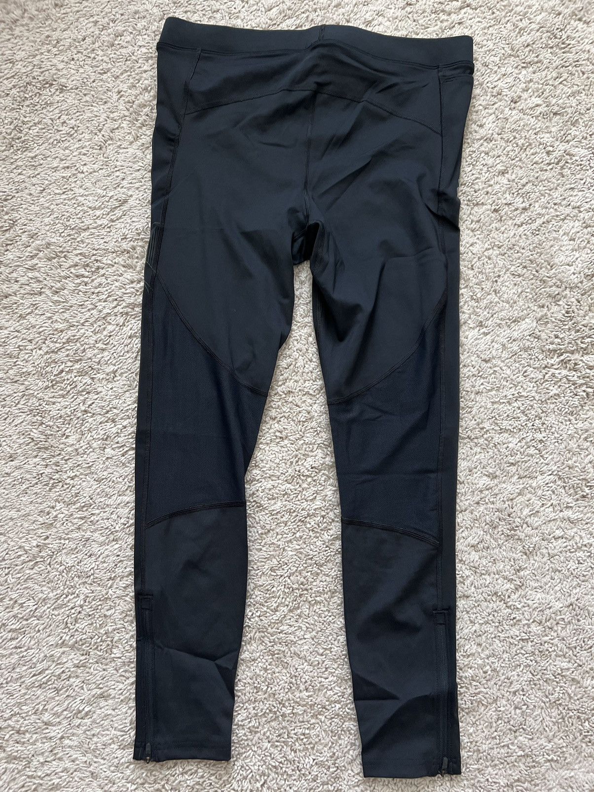 Under Armour Under Armour Men HeatGear Compression Black Running Leggings Size US 34 / EU 50 - 12 Thumbnail