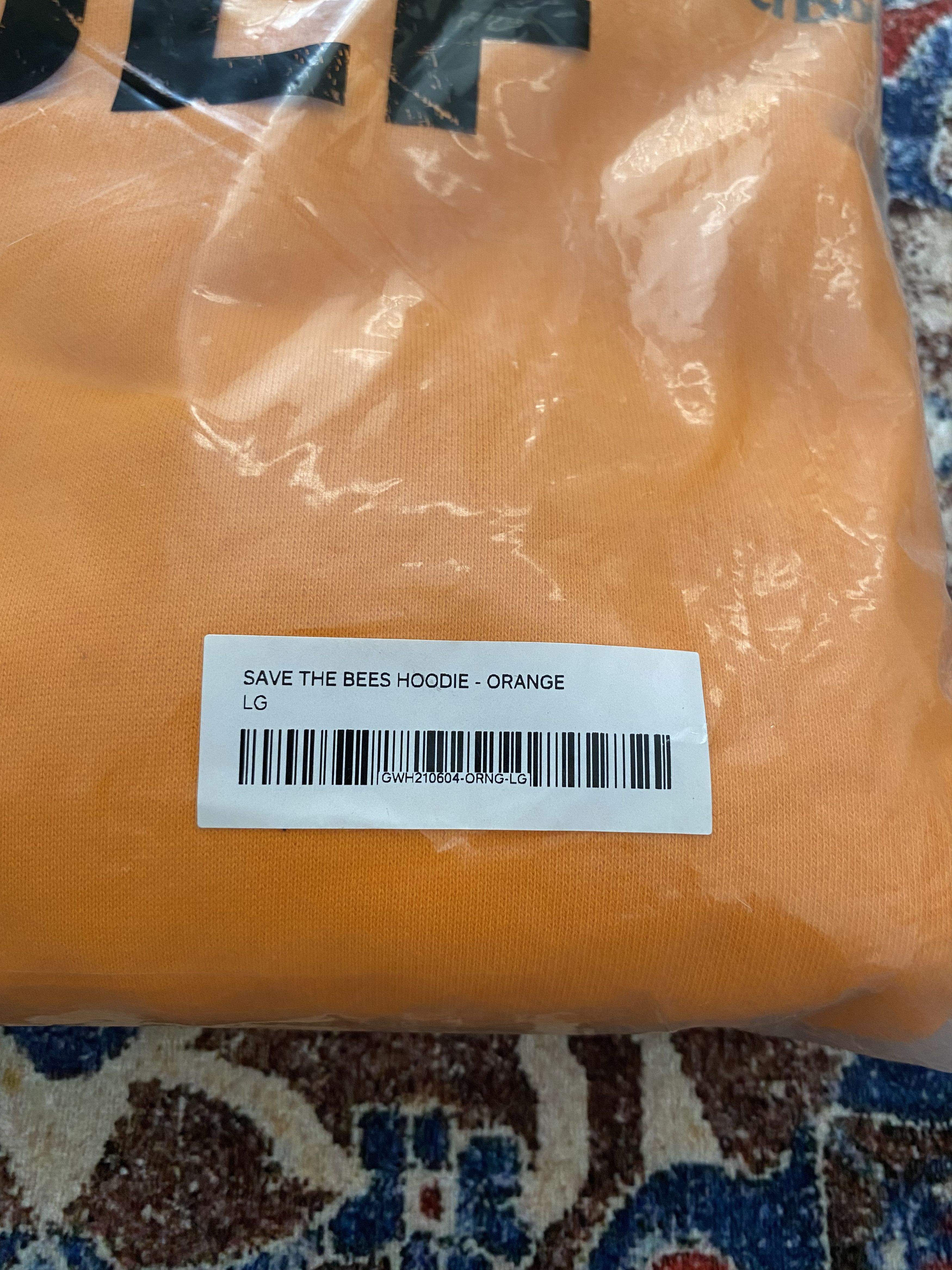 Golf Wang Golf Wang Save the Bees Hoodie - Orange Size US L / EU 52-54 / 3 - 9 Thumbnail
