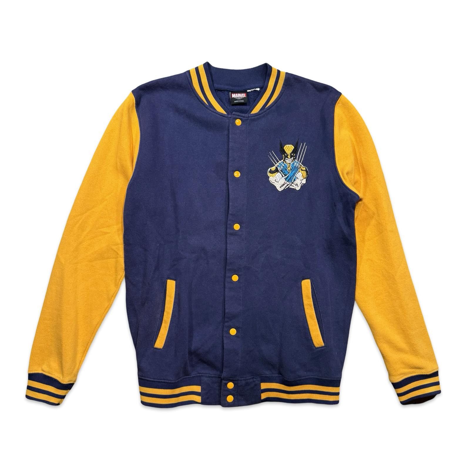 Marvel Comics Marvel Wolverine Embroidered Varsity Y2K Color Block Jacket Size US L / EU 52-54 / 3 - 1 Thumbnail