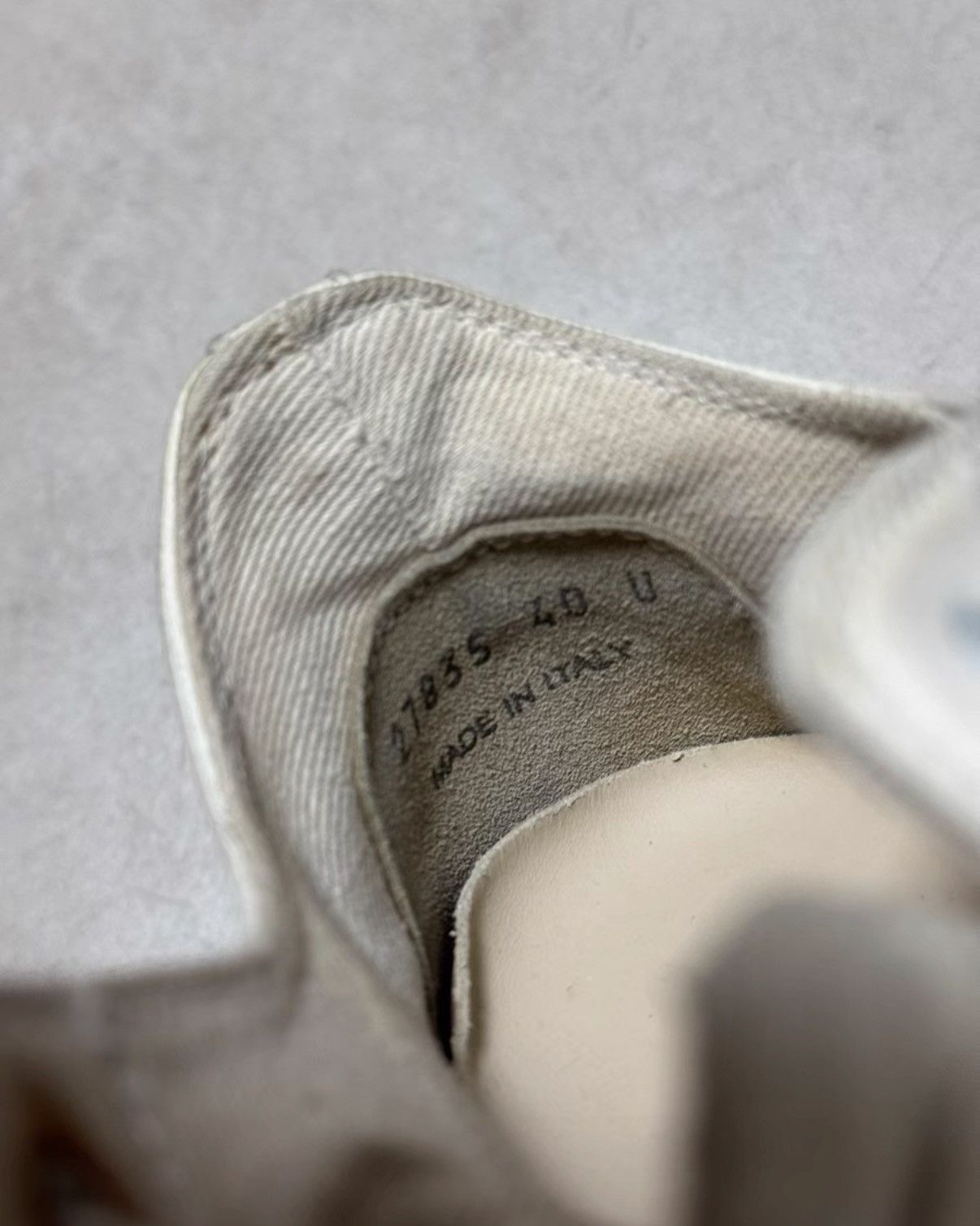 Rick Owens Rick Owens DRKSHDW Tank Sole Milk White Leather Sneakers K37 Size US 7 / EU 40 - 3 Thumbnail