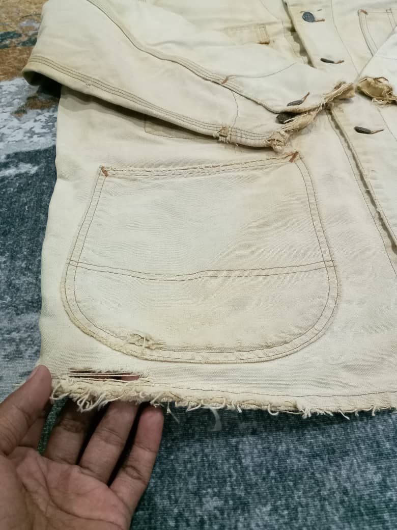 Levi's Vintage Clothing × Vintage Vintage Distres Levi’s Workwear Size US XL / EU 56 / 4 - 3 Thumbnail
