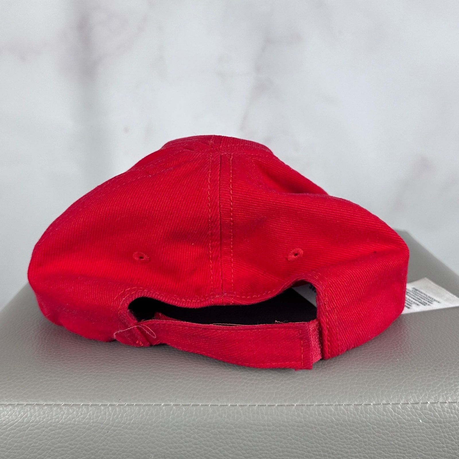 Balenciaga Red Tattoo Hat Size ONE SIZE - 4 Thumbnail