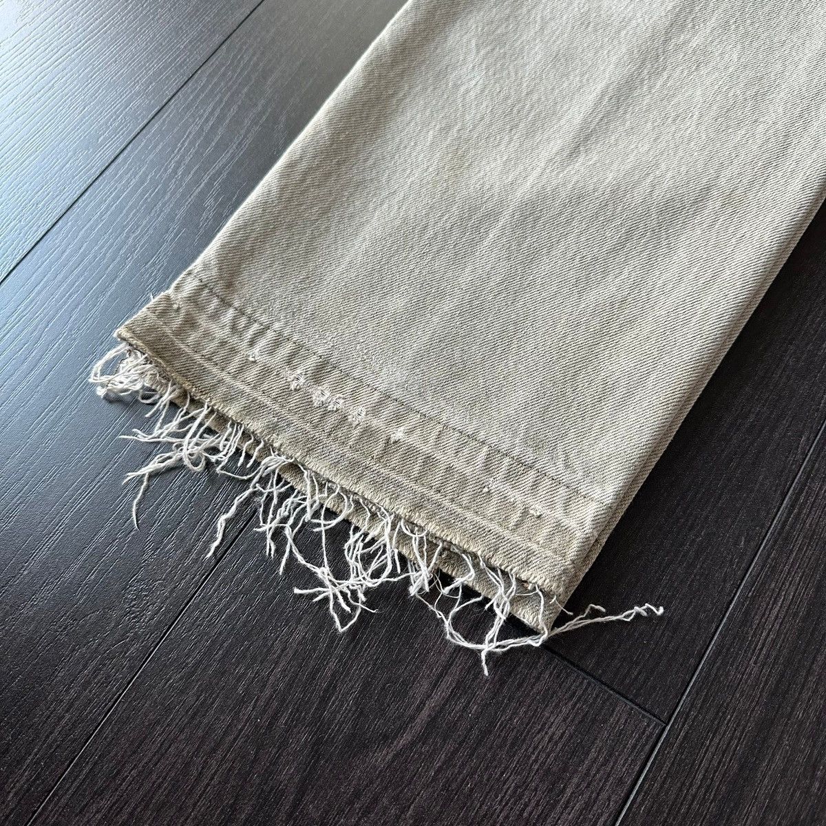 Levi's × Vintage Vintage Levi's 501 Faded Tan Denim Size US 30 / EU 46 - 5 Thumbnail