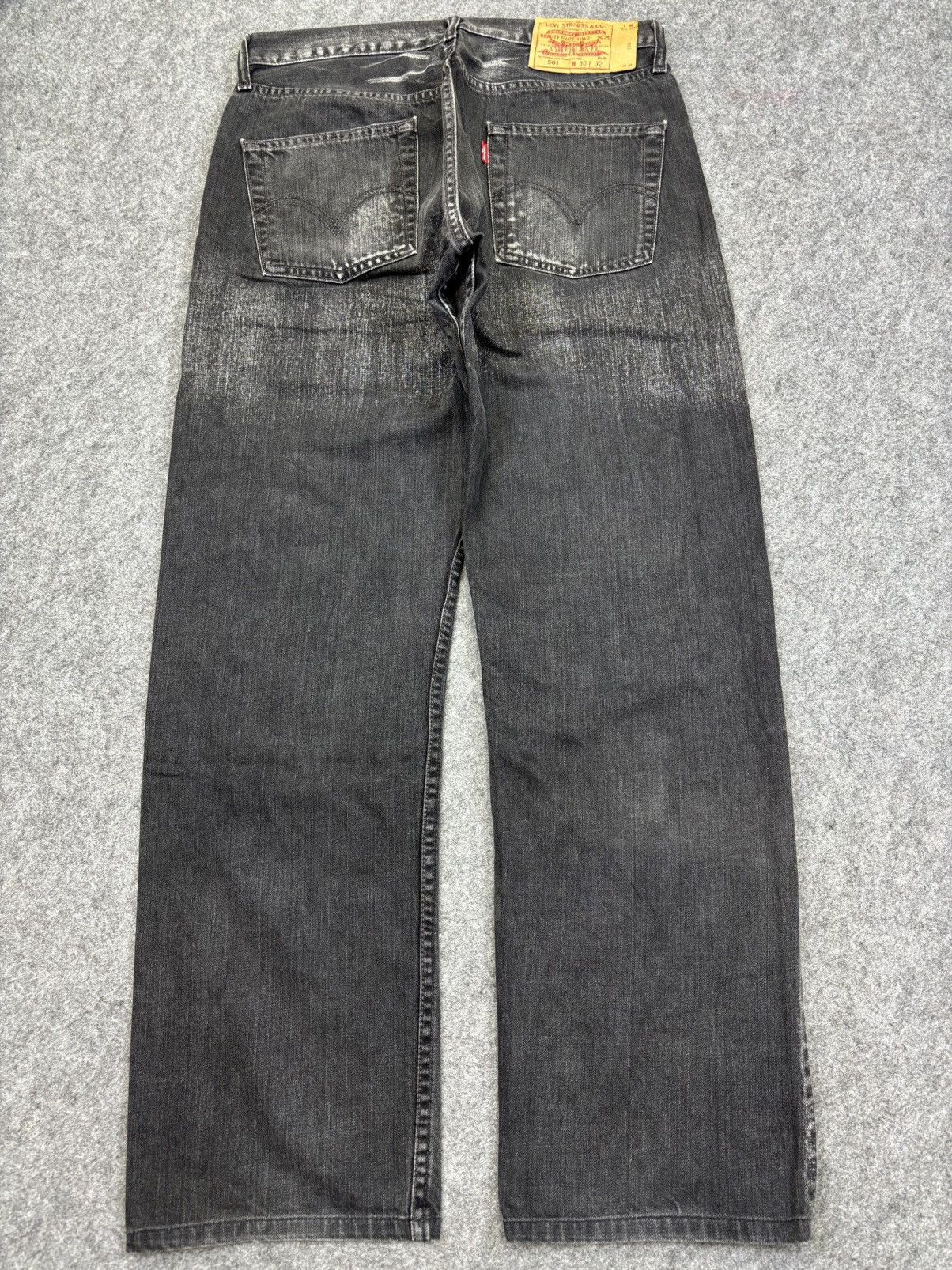 Levi's Vintage Levis 501 Original Sick Fades Denim F755 Size US 30 / EU 46 - 14 Thumbnail
