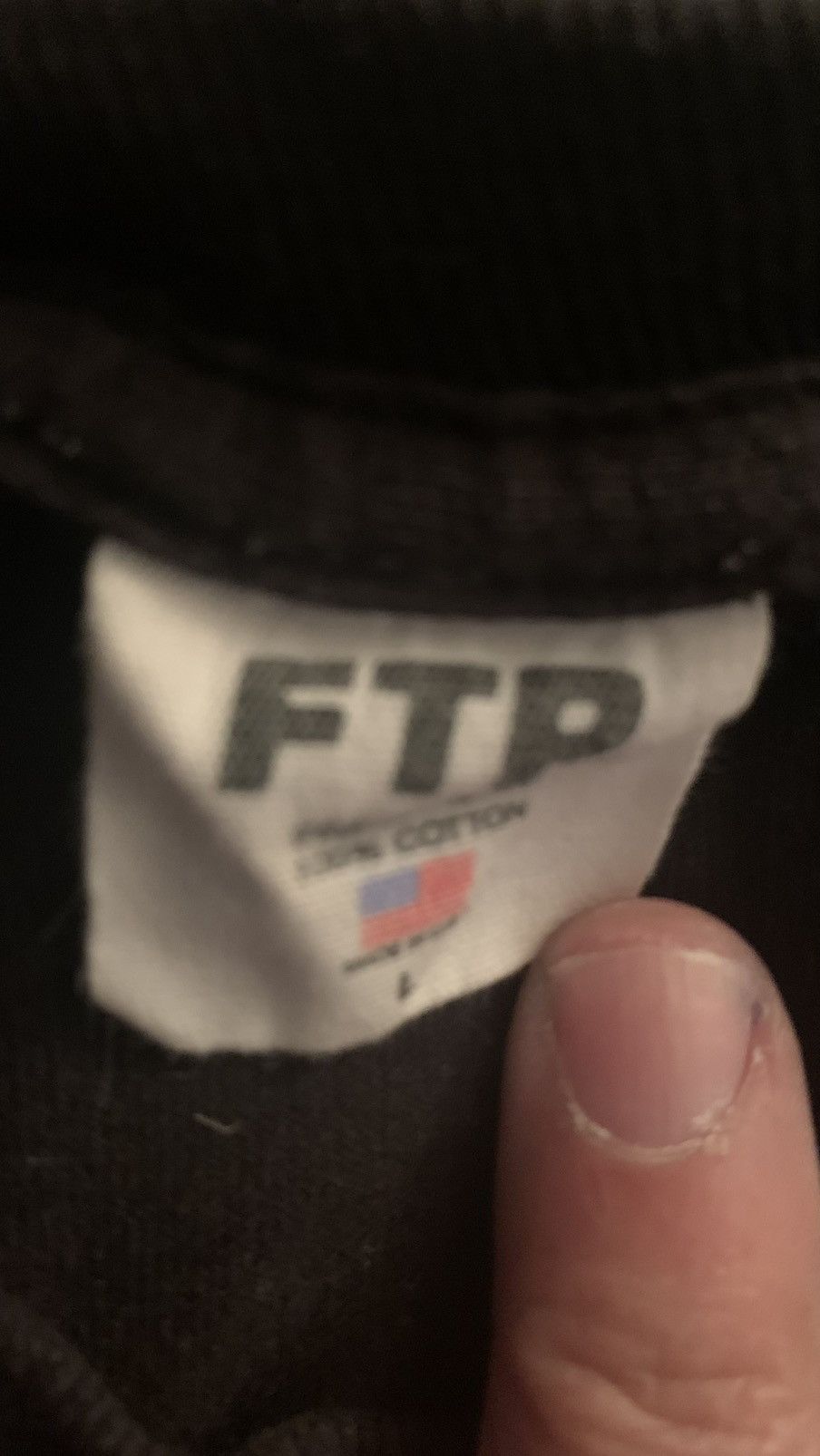 Fuck The Population FTP FuckThePopulation LS Tee (Black) (L) Size US L / EU 52-54 / 3 - 3 Thumbnail