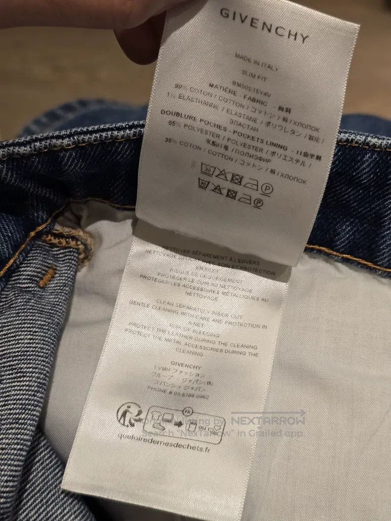 Givenchy Givenchy SizeL Men's denim jeans Size US 33 - 6 Thumbnail