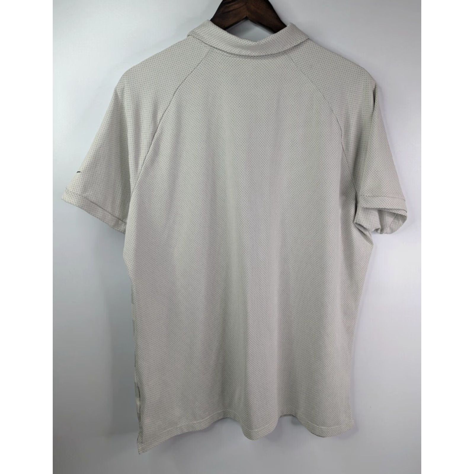 Nike Nike Zonal Cooling Striped Gray Golf Polo Shirt AH8467 Men's Size Large Size US L / EU 52-54 / 3 - 3 Thumbnail
