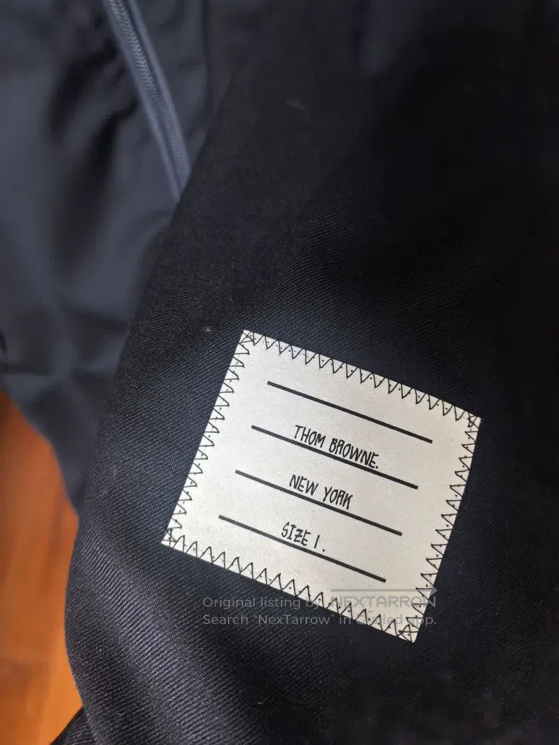 Thom Browne Thom Browne Double-Zip Jacket Dark Blue Size US S / EU 44-46 / 1 - 3 Thumbnail