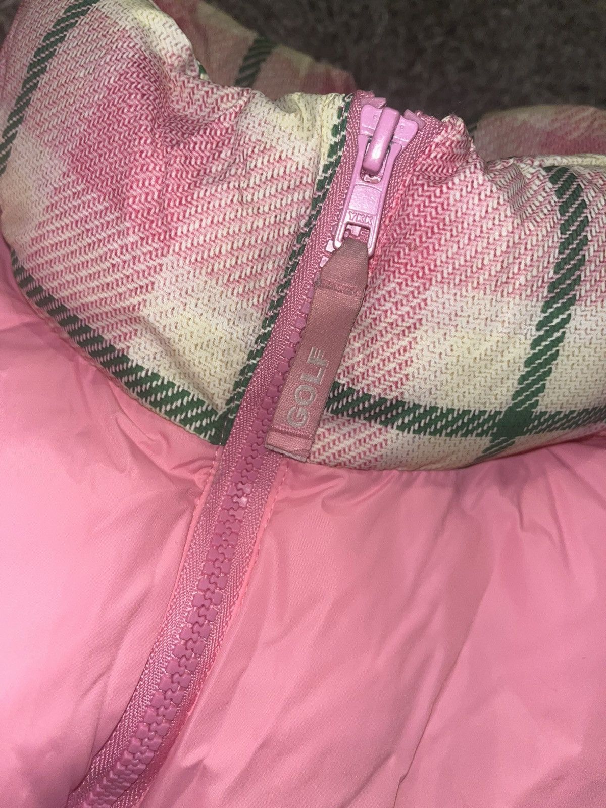 Golf Wang Golf Wang Men's Pink and Green Jacket Size US XL / EU 56 / 4 - 7 Thumbnail