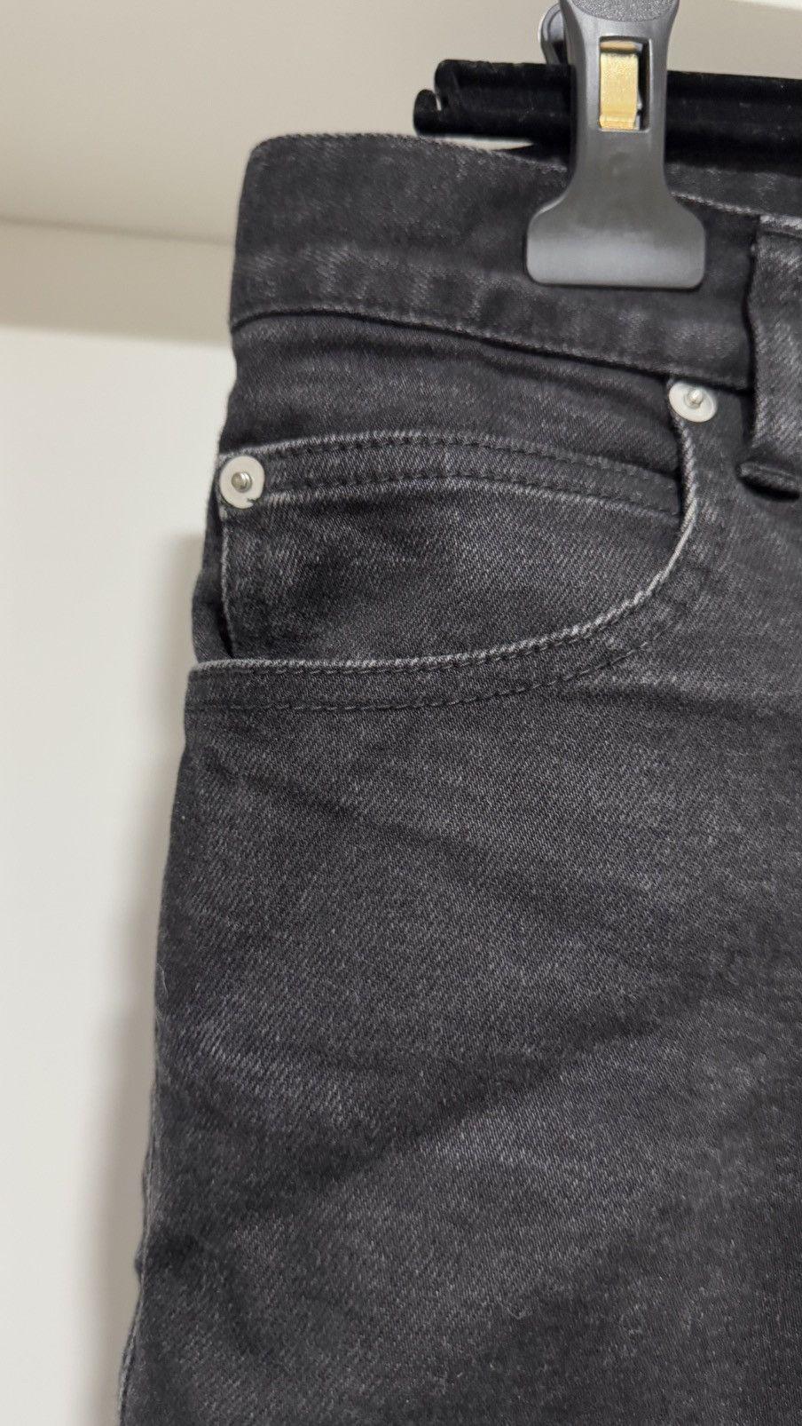 Balmain Balmain Black Slim Fit Jeans Size US 29 - 3 Thumbnail