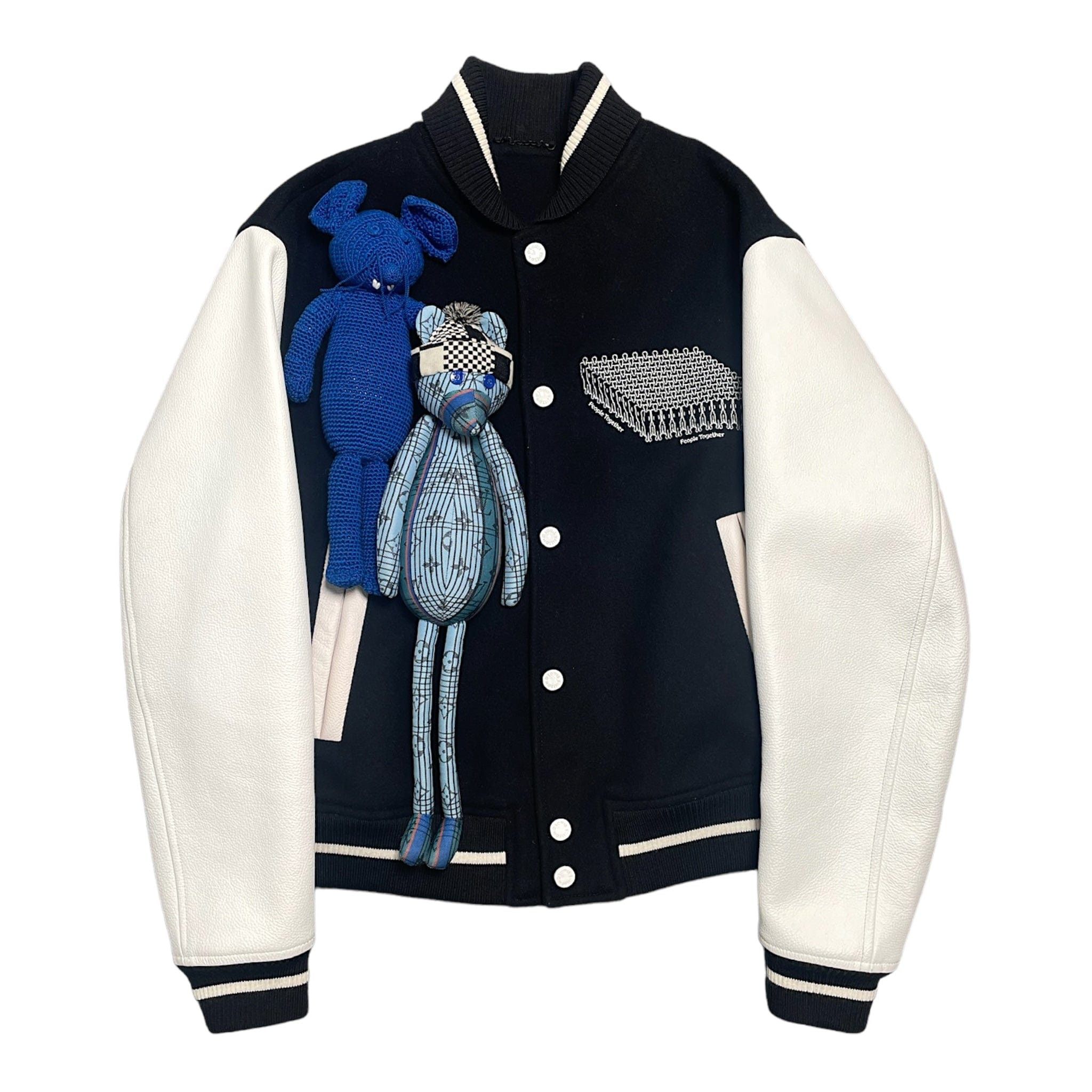 Louis Vuitton Puppet Baseball Varsity Jacket Black Size US XL / EU 56 / 4 - 1 Thumbnail