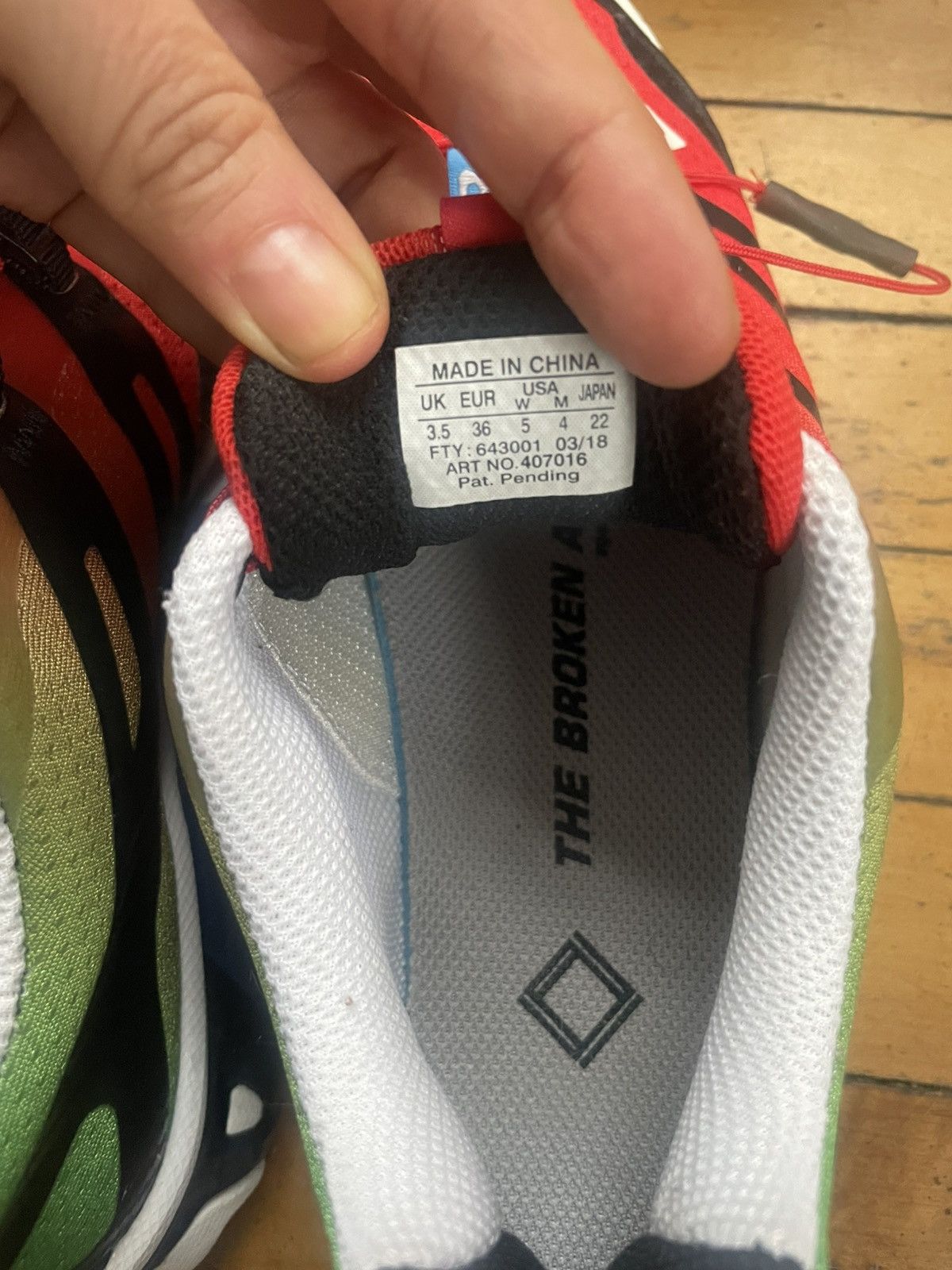 Salomon SALOMON S/LAB XT-4 for The Broken Arm original collab 2018 Size US 5 / IT 35 - 6 Thumbnail
