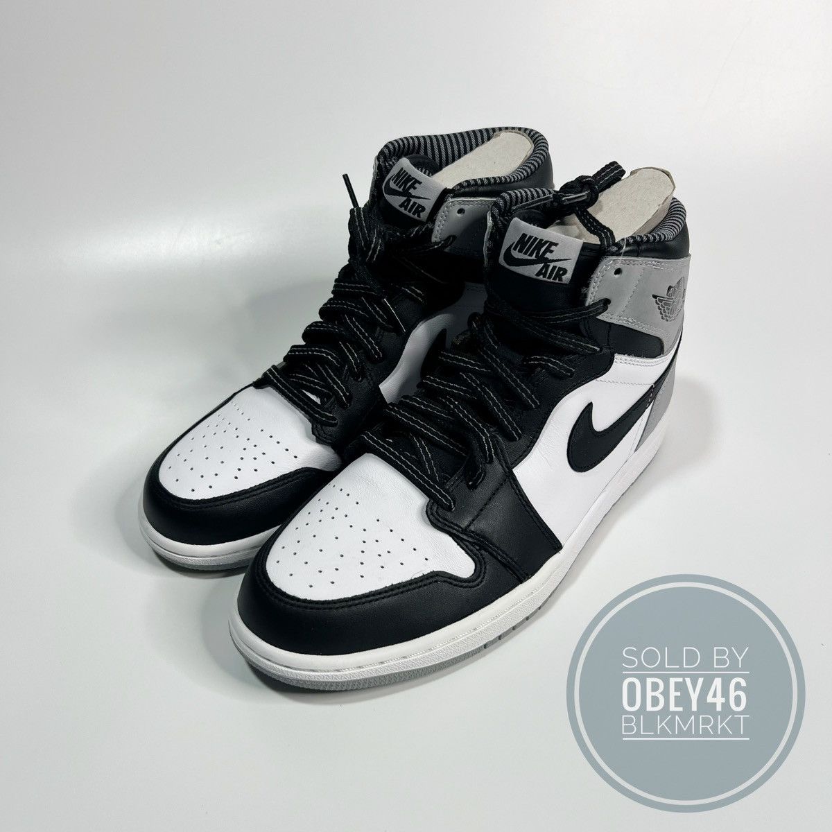 Jordan Brand Air Jordan 1 Retro Barons 2014 555088-104 9.5 Size US 9.5 / EU 42-43 - 3 Thumbnail