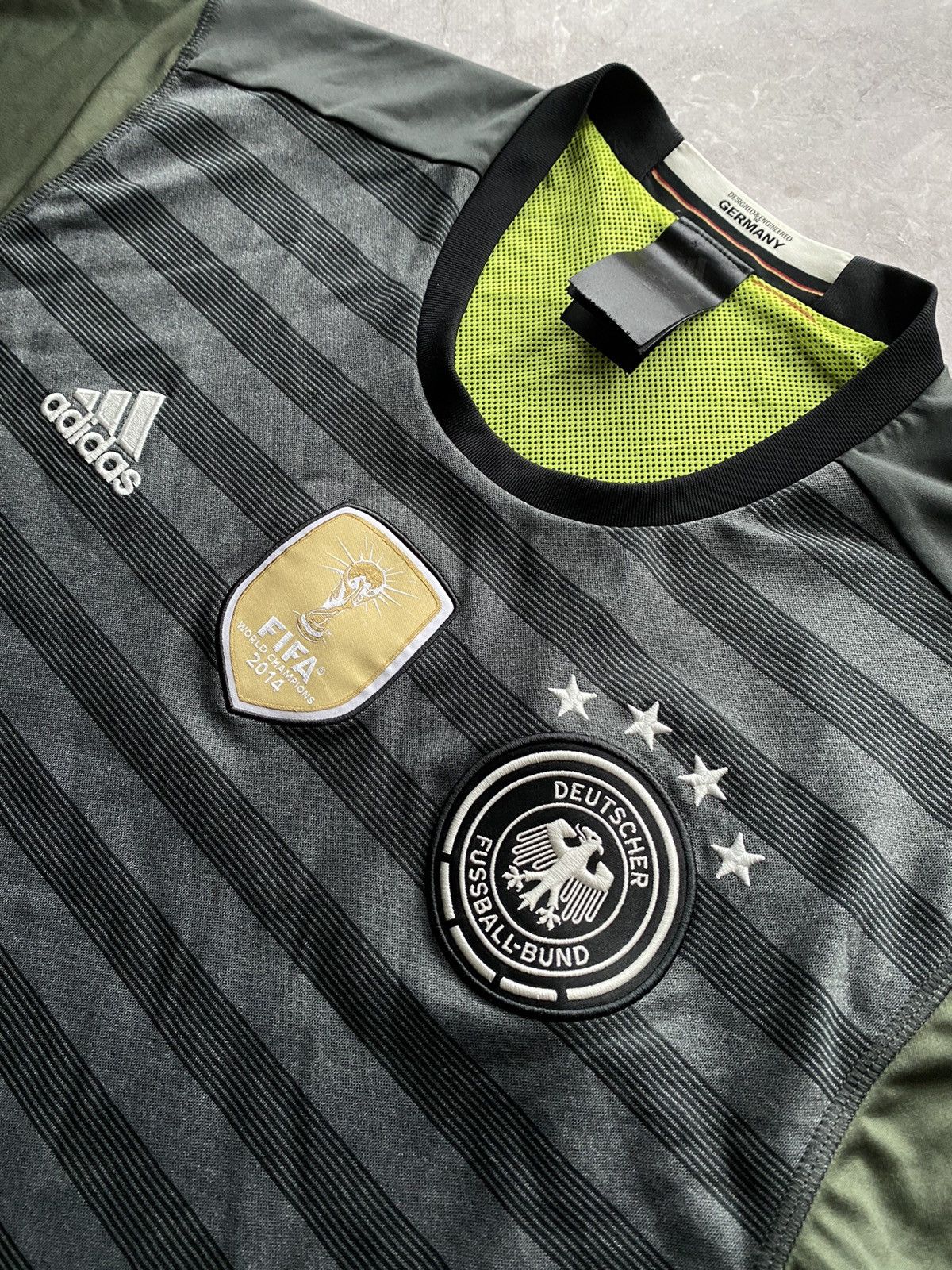 Adidas 2015-16 Germany National Team Adidas Away Soccer Jersey Size US XL / EU 56 / 4 - 4 Thumbnail
