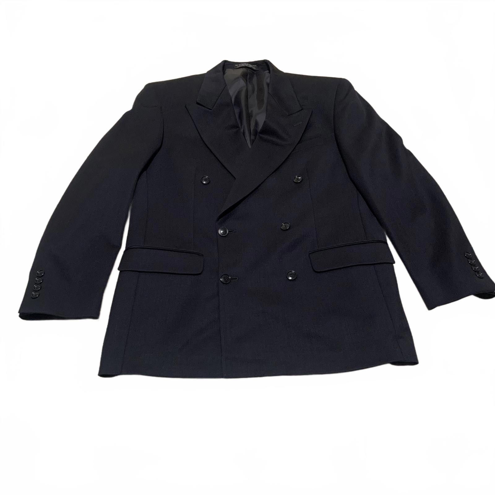 Other Golden Fil Men's Navy Blue Two-Piece Suit Blazer Size 40R - 1 Thumbnail