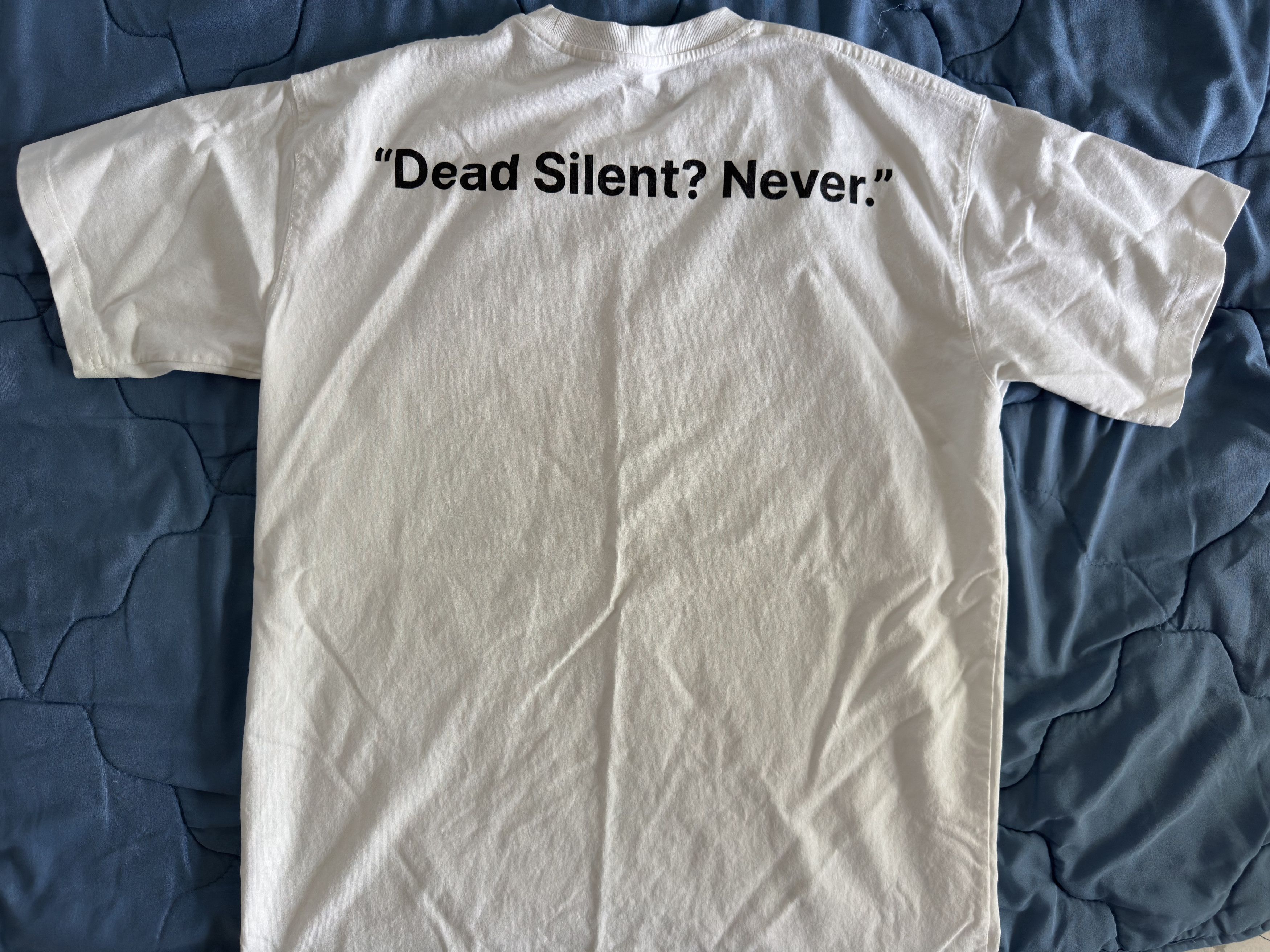Other CHE 2026 Tour Tee, I <3 BASS, "Dead Silent? Never." Size US L / EU 52-54 / 3 - 2 Thumbnail
