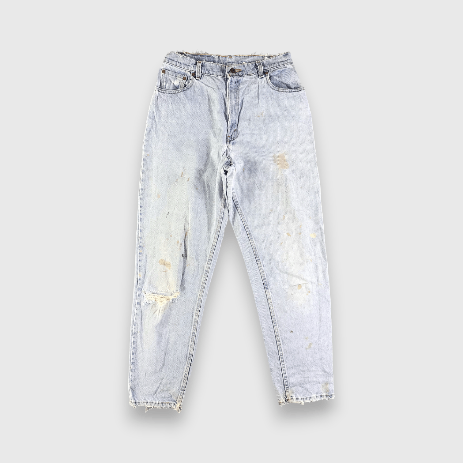 Levi's 90s Vintage Light Wash Levis 551 Jeans-J3310 Size US 31 - 1 Thumbnail